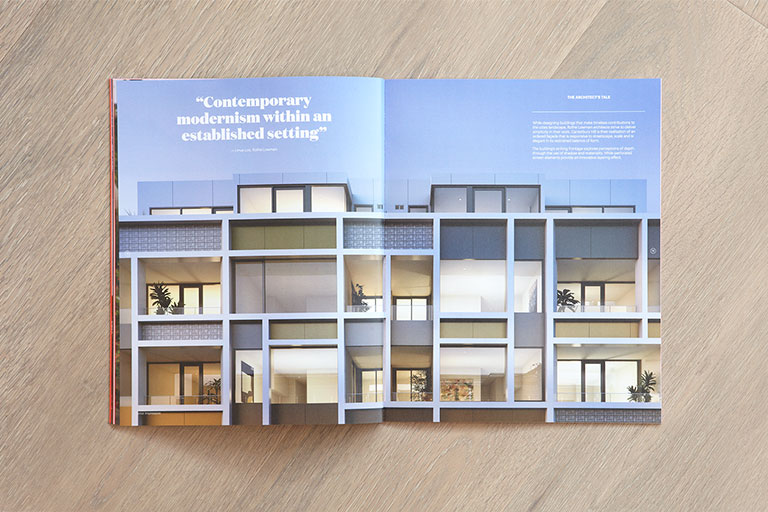 Self-titled Canterbury Hill Brand Identity Brochure Spread 4 Mobile