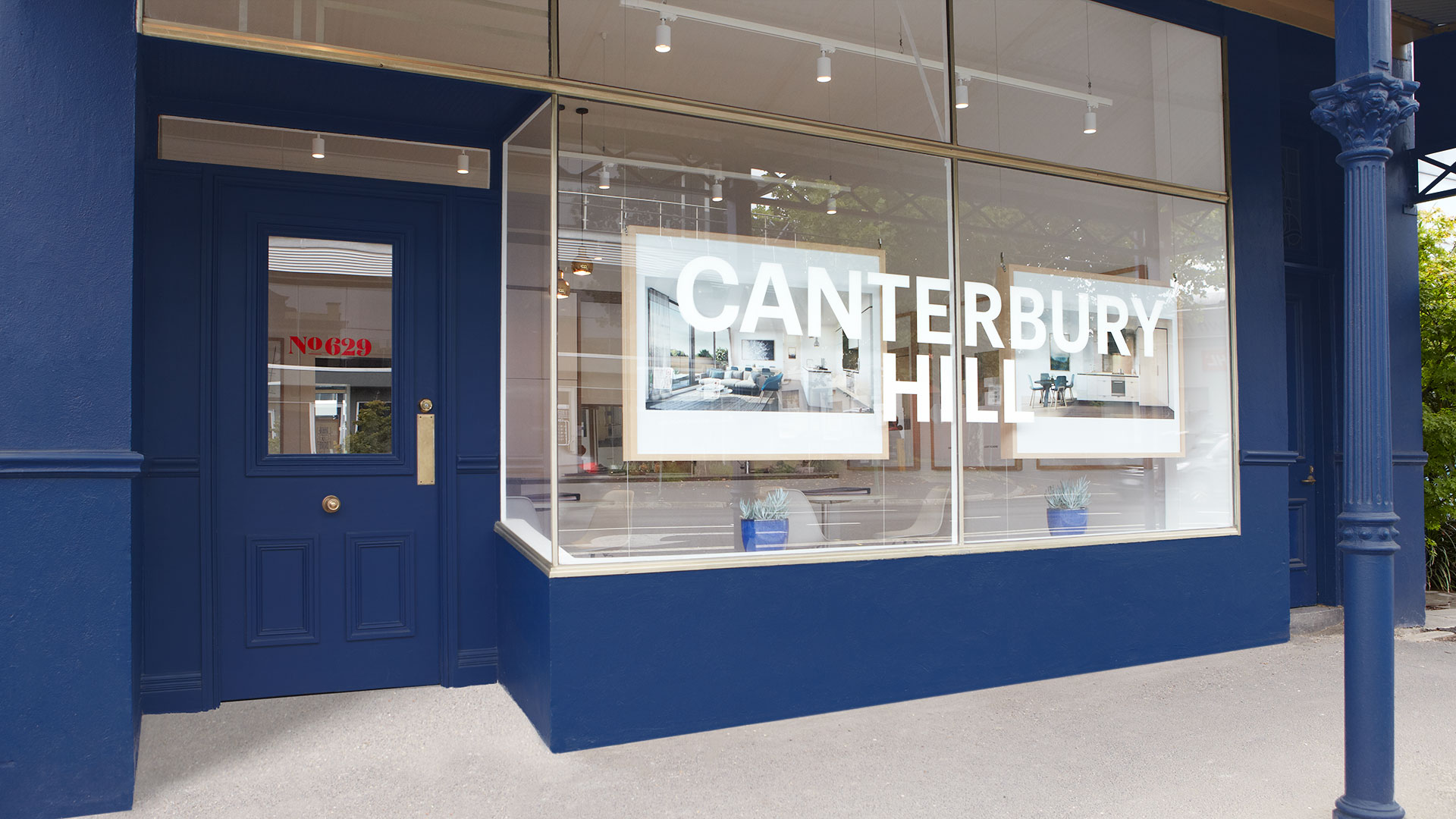 Self-titled Canterbury Hill Brand Identity Display Suite