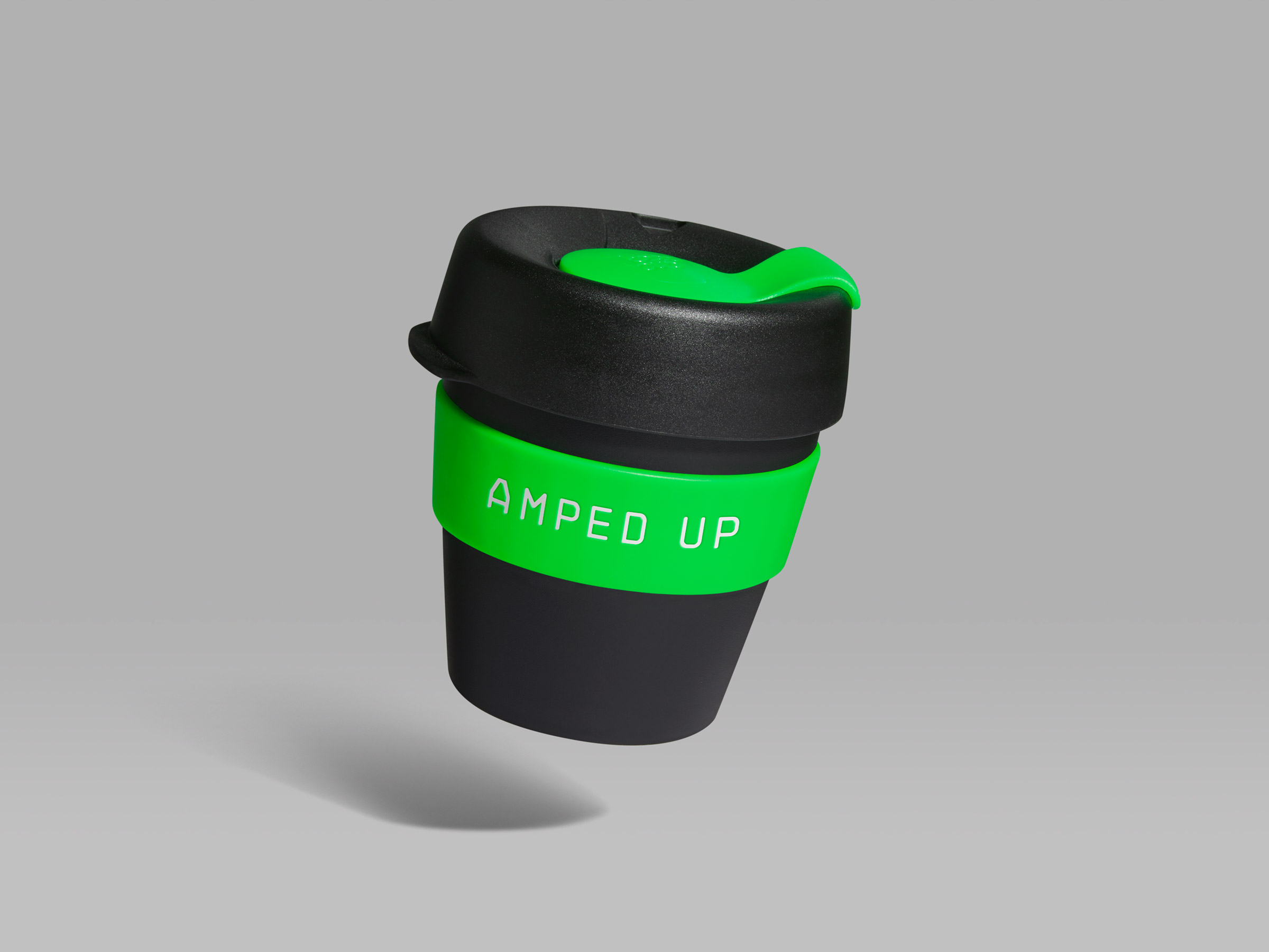 Self-titled Live Wire Park Brand Identity Merchandise Keep Cup