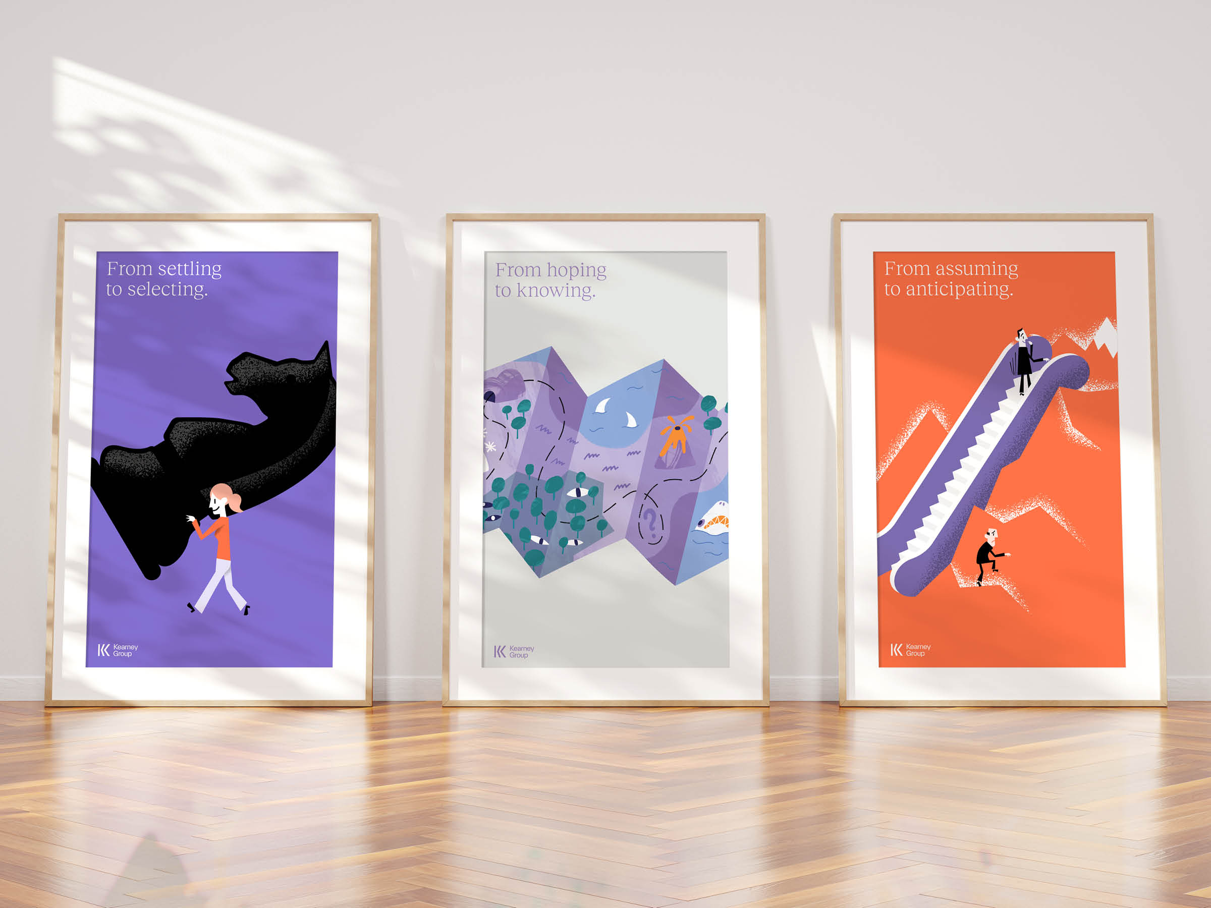 Self-titled Fortem Brand Identity Posters 1