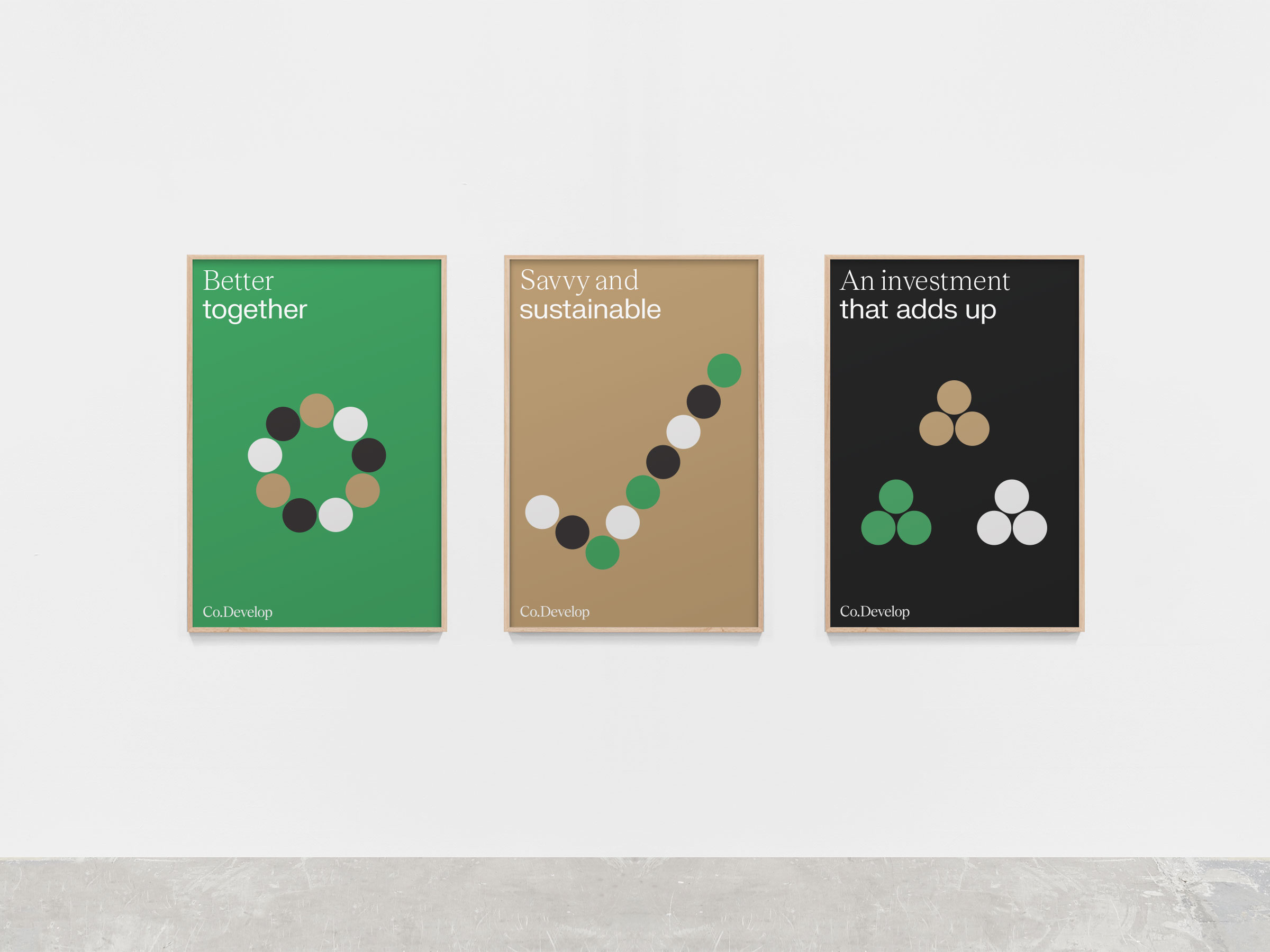 Selftitled Co.develop Brand Posters