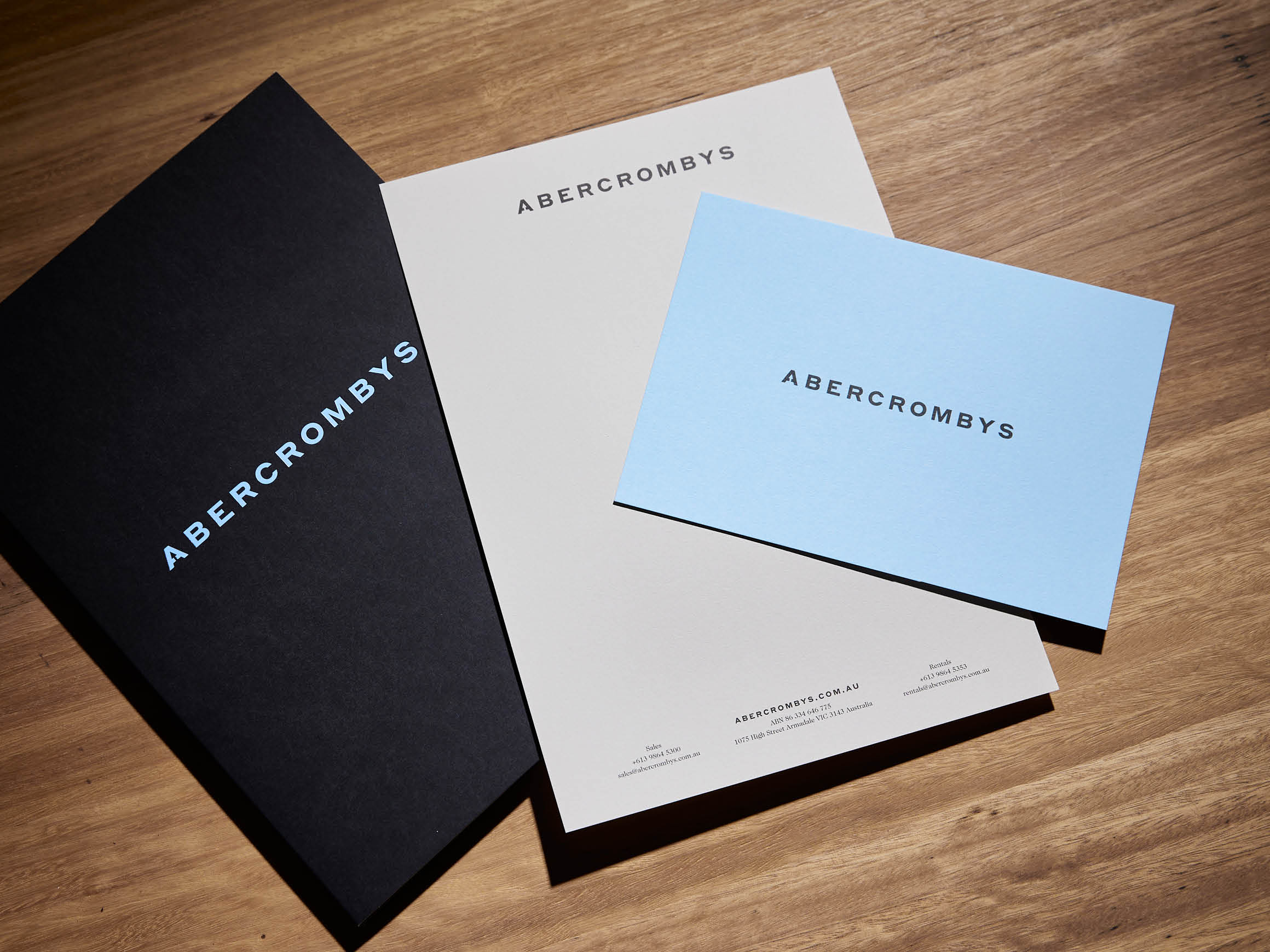 Self-titled Abercrombys Brand Stationeryset