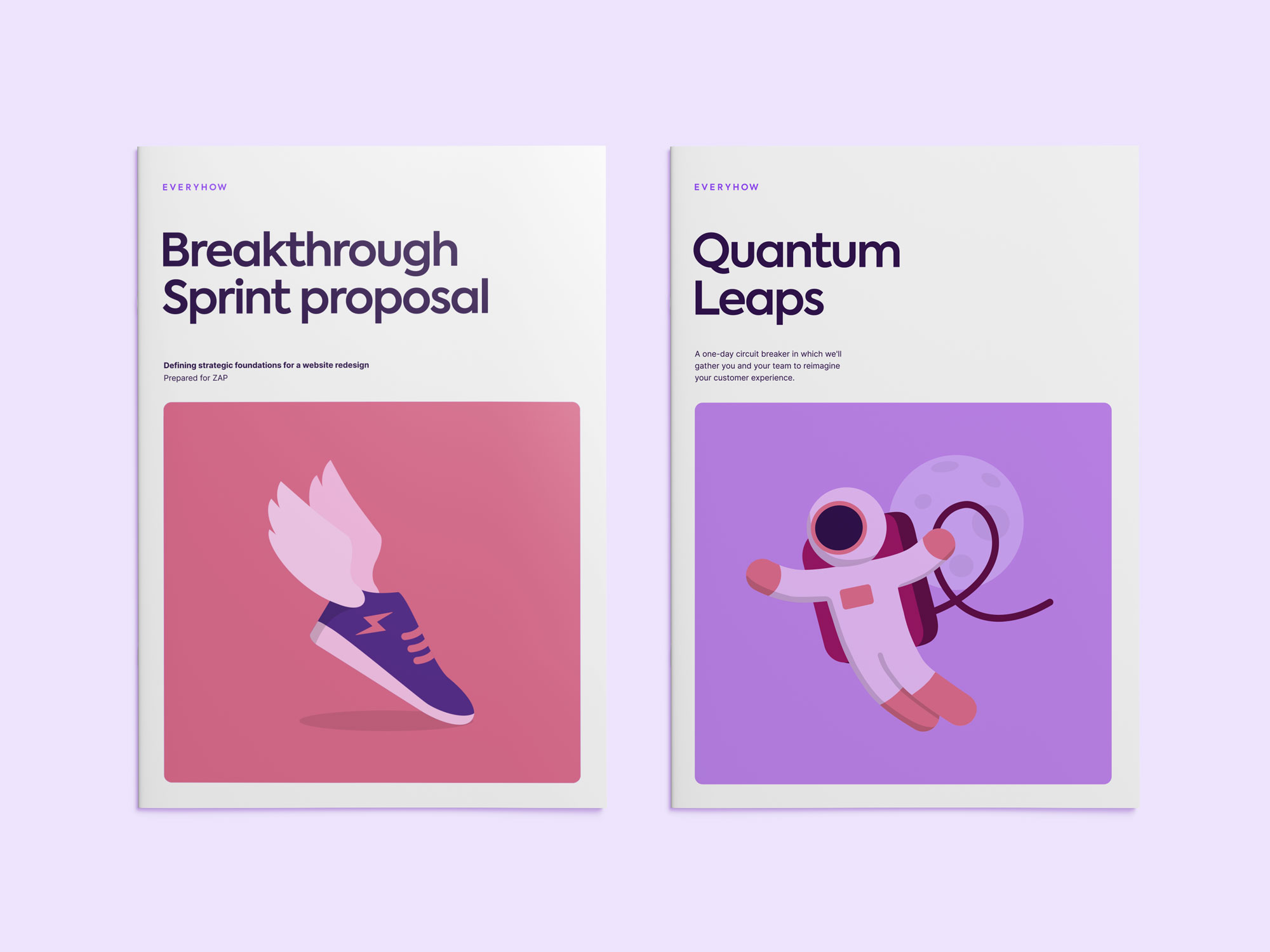 Selftitled Everyhow Brochure Cover