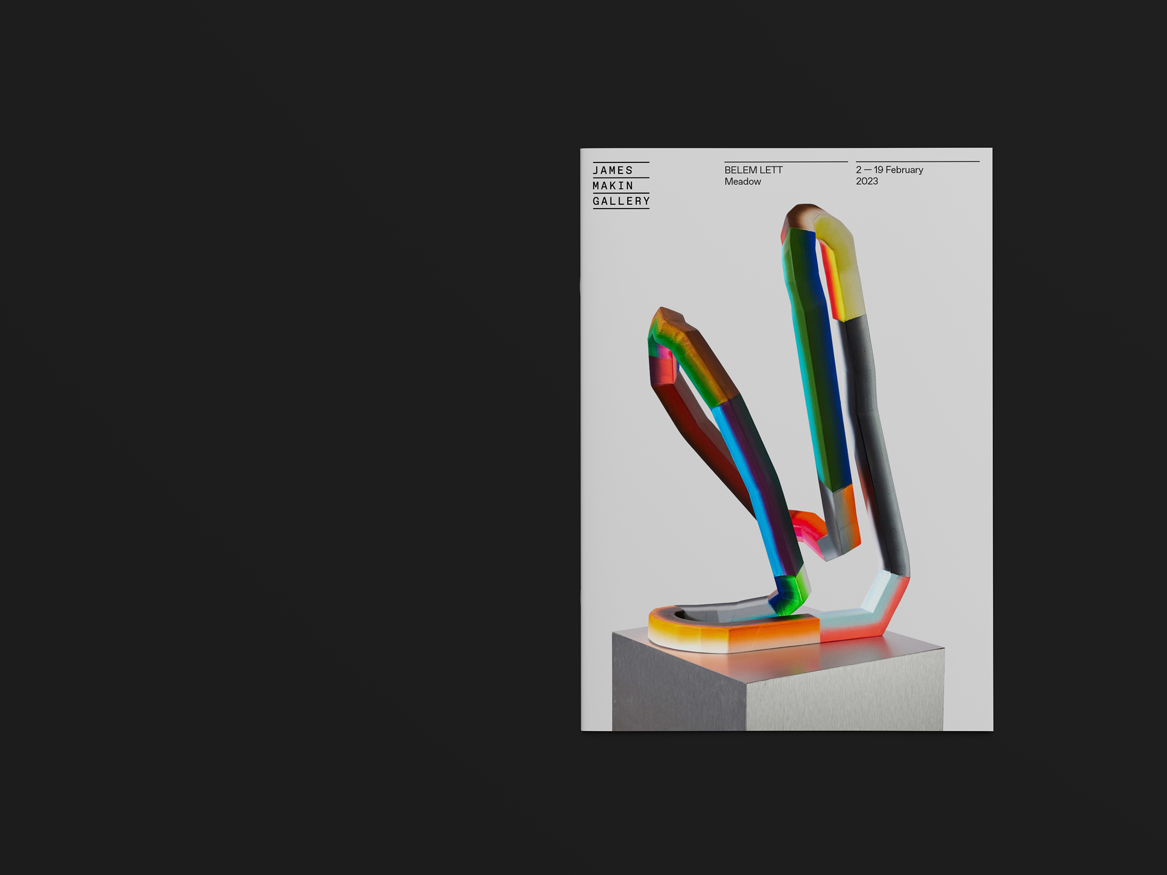 Self-titled James Makin Gallery Brochure 1