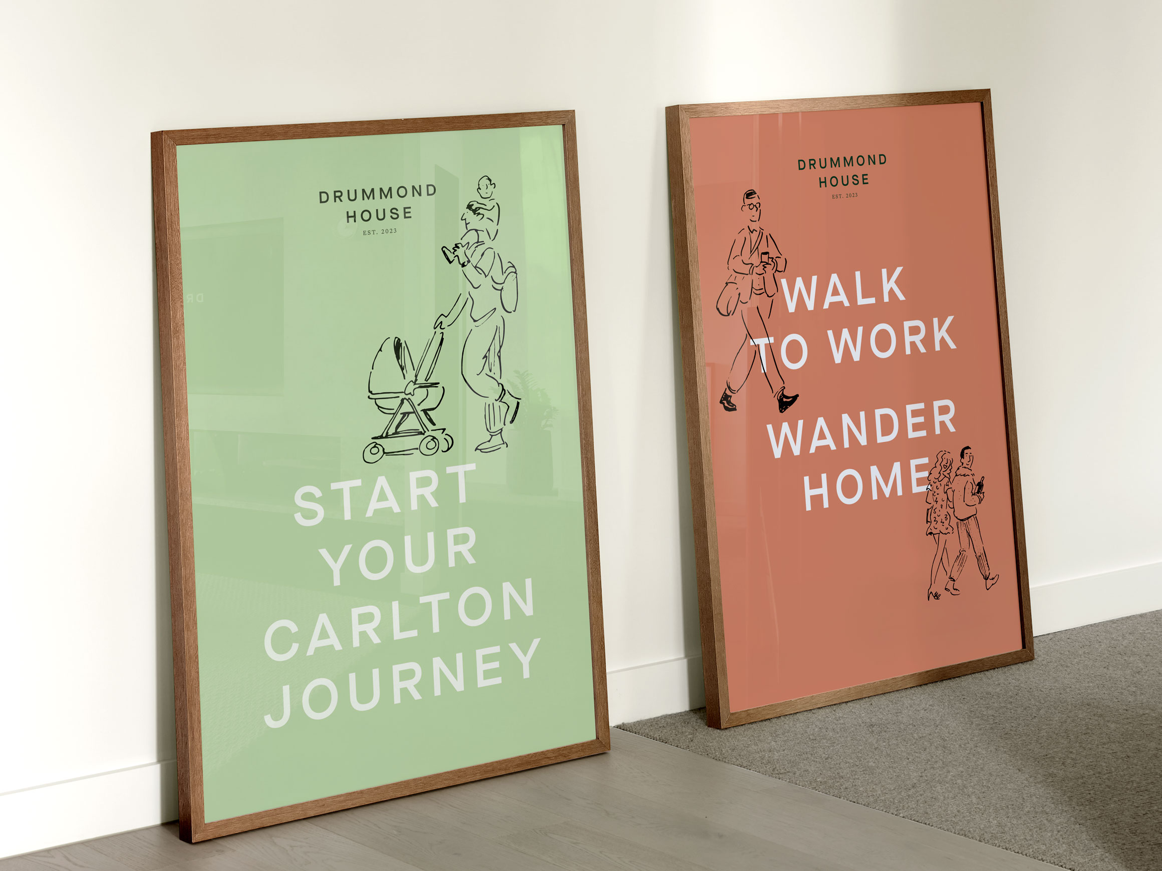 Self-titled Drummond House Posters