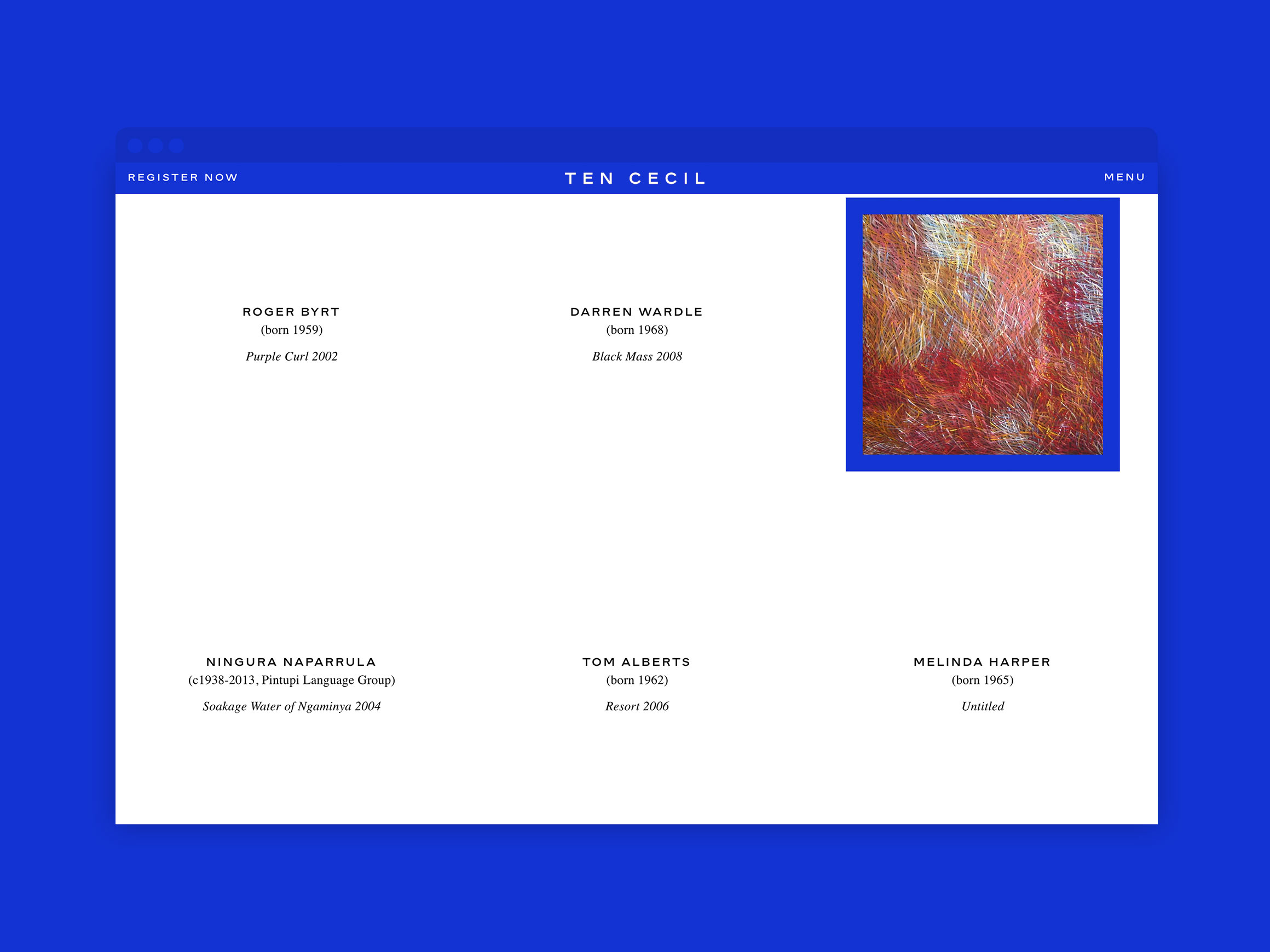 Self-titled Bensons Ten Cecil Collection 4 1