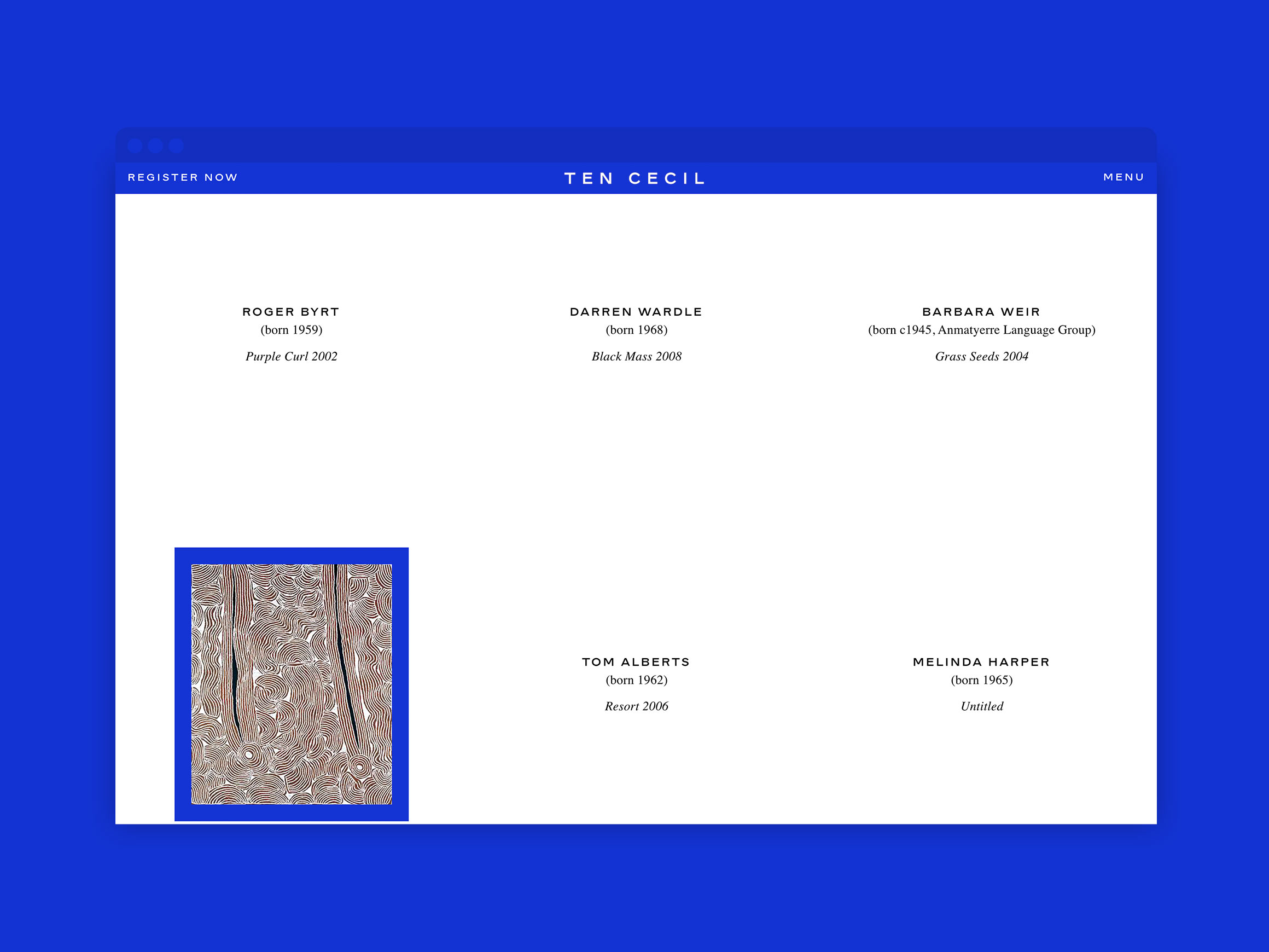 Self-titled Bensons Ten Cecil Collection 5 1