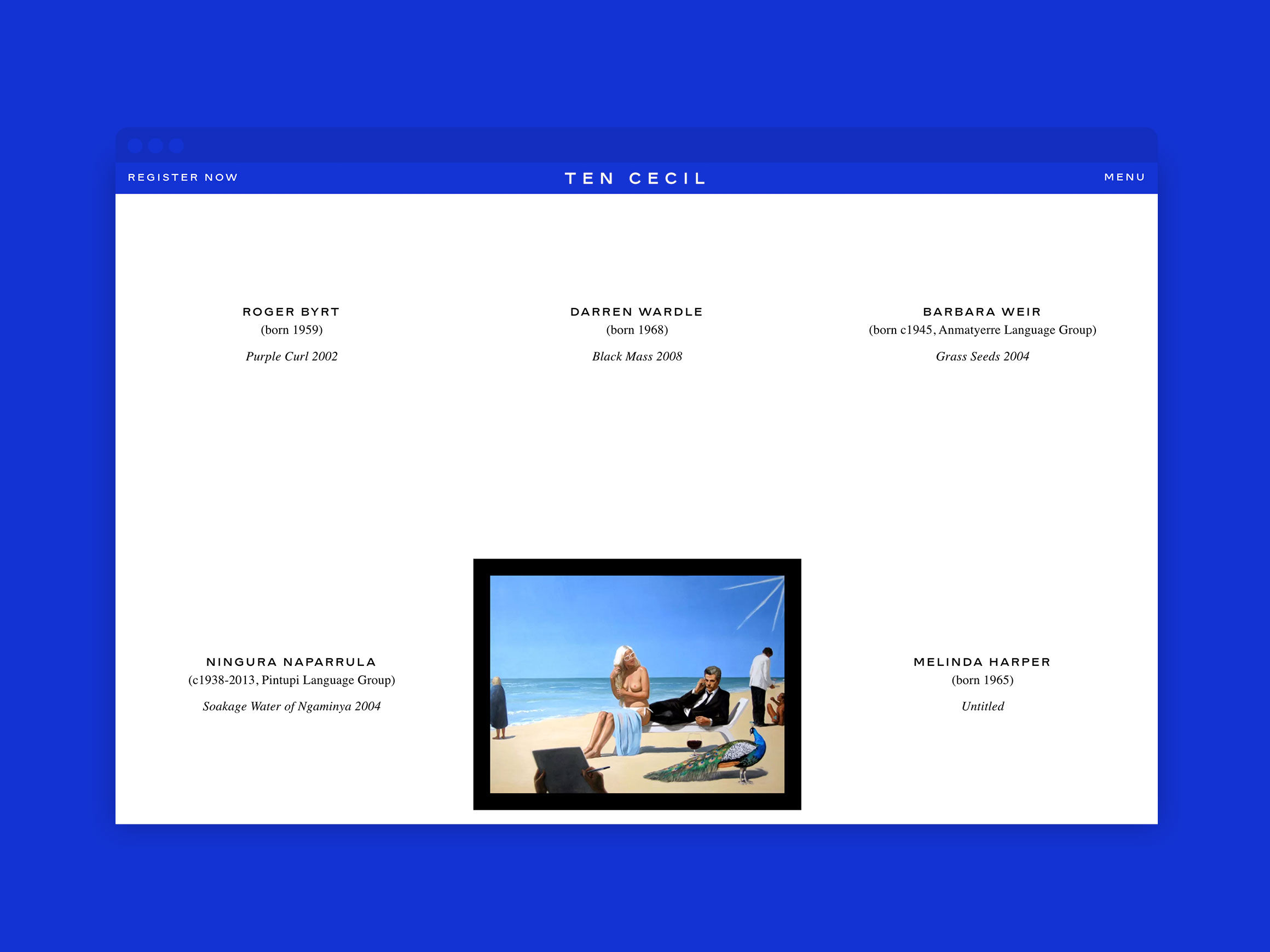 Self-titled Bensons Ten Cecil Collection 6 1