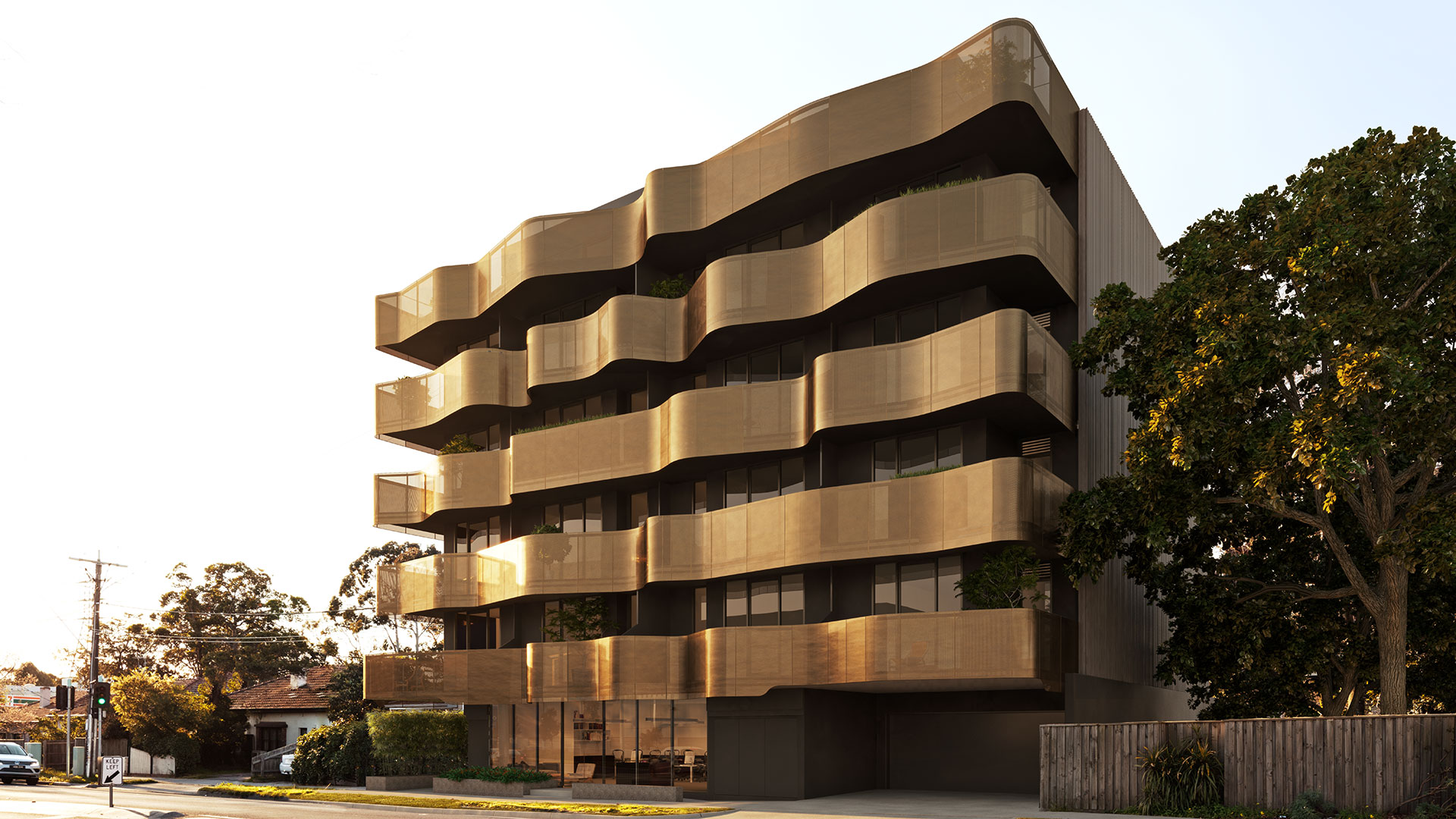 Self-titled Brasshouse Brand Identity Render Facade