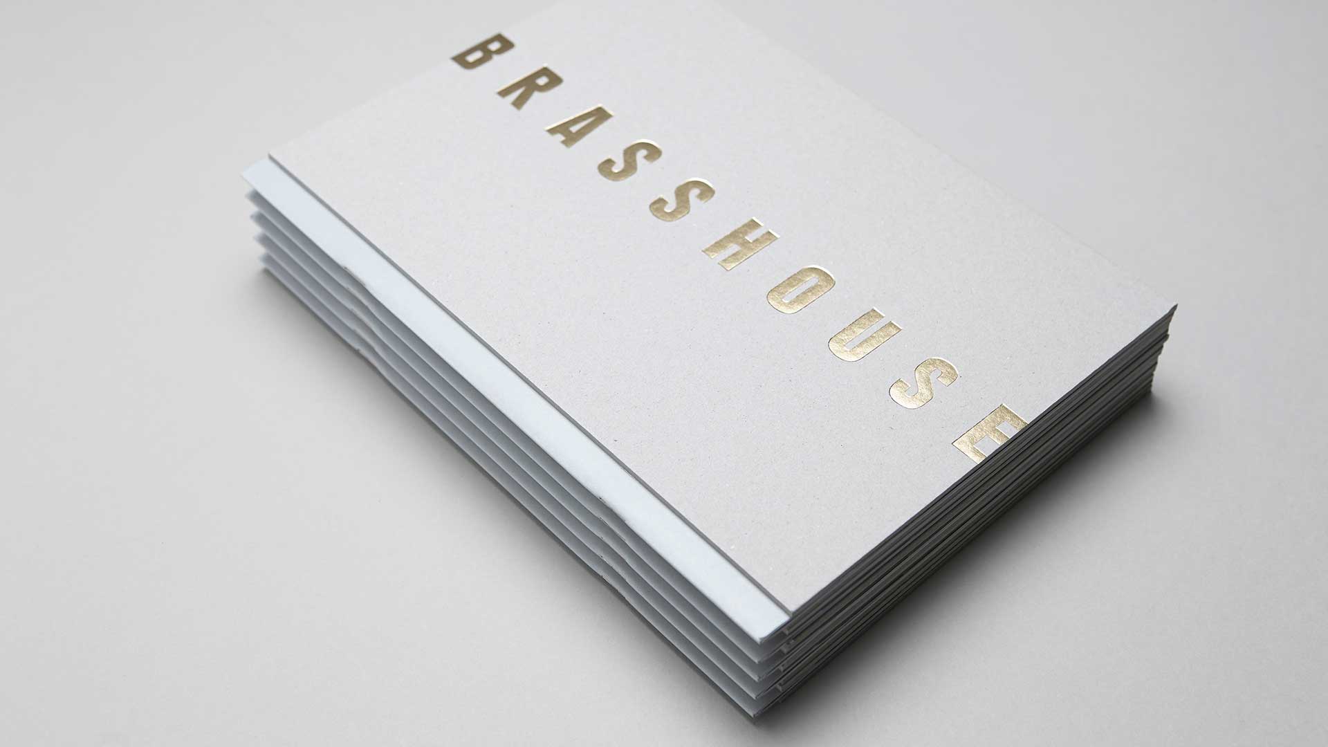 Self-titled Brasshouse Brand Identity Brochure 2