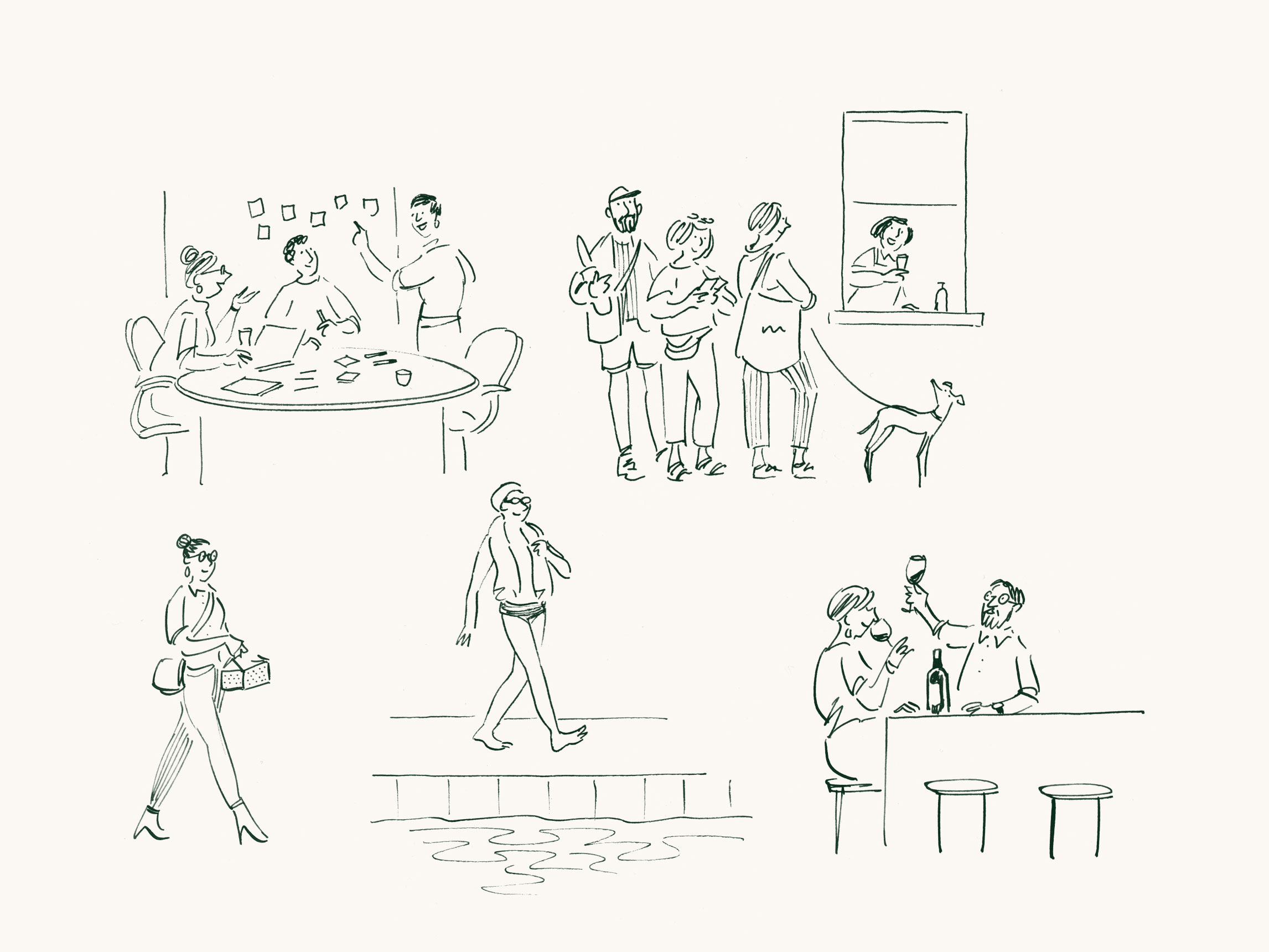 Self Titled Drummond House Illustrations 3