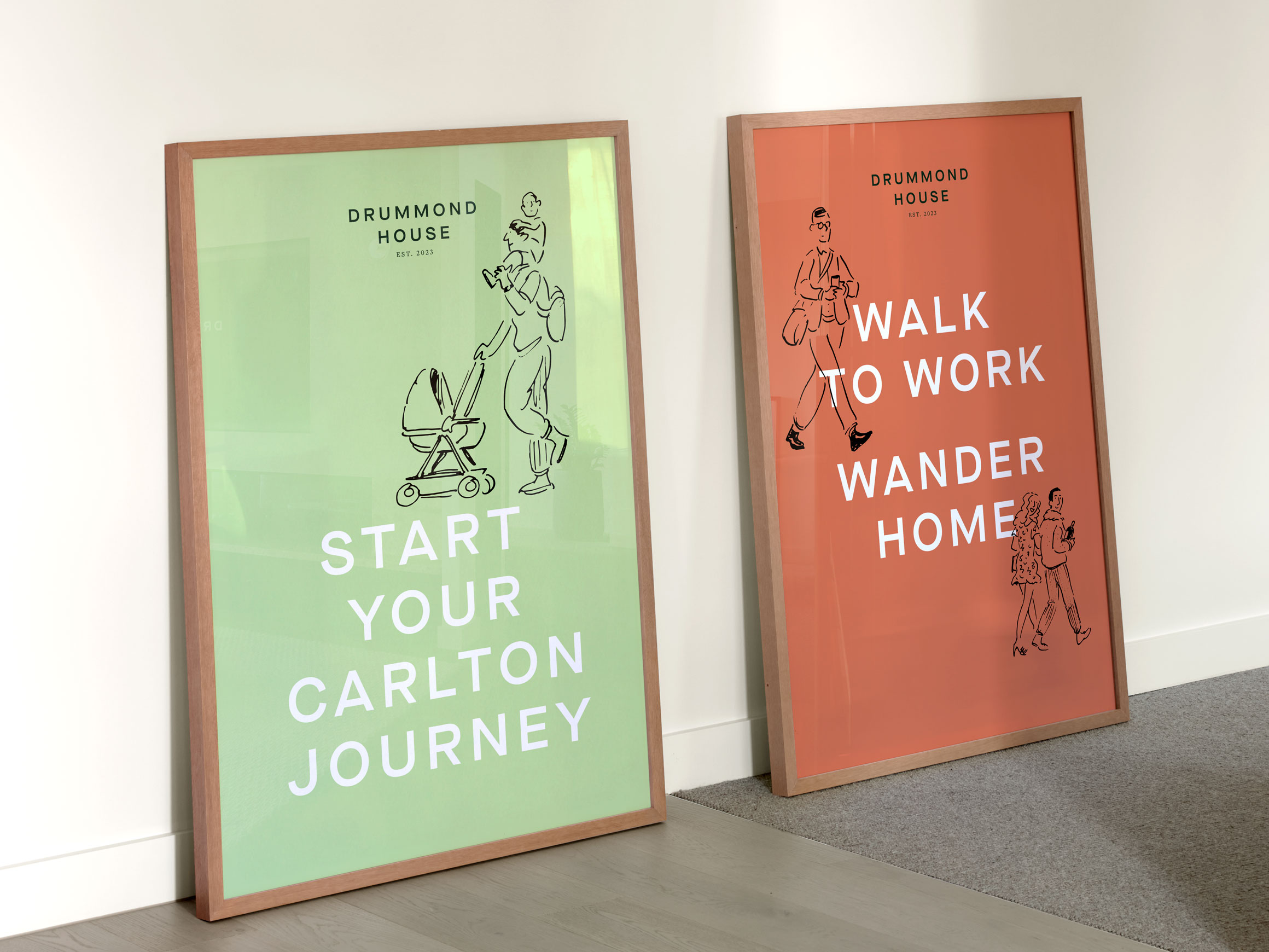 Self Titled Drummond House Posters