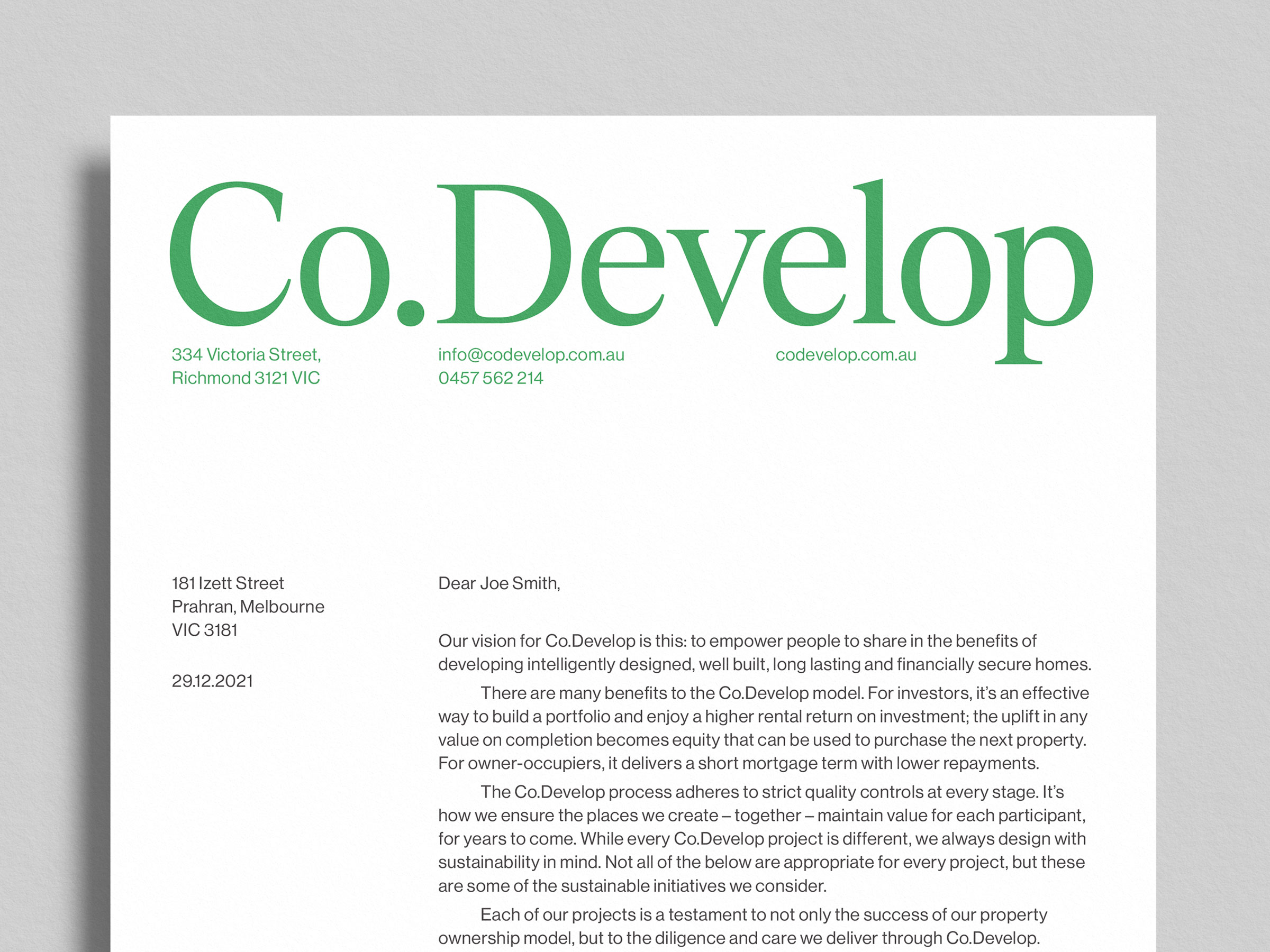 Selftitled Co.develop Brand Letterhead 2