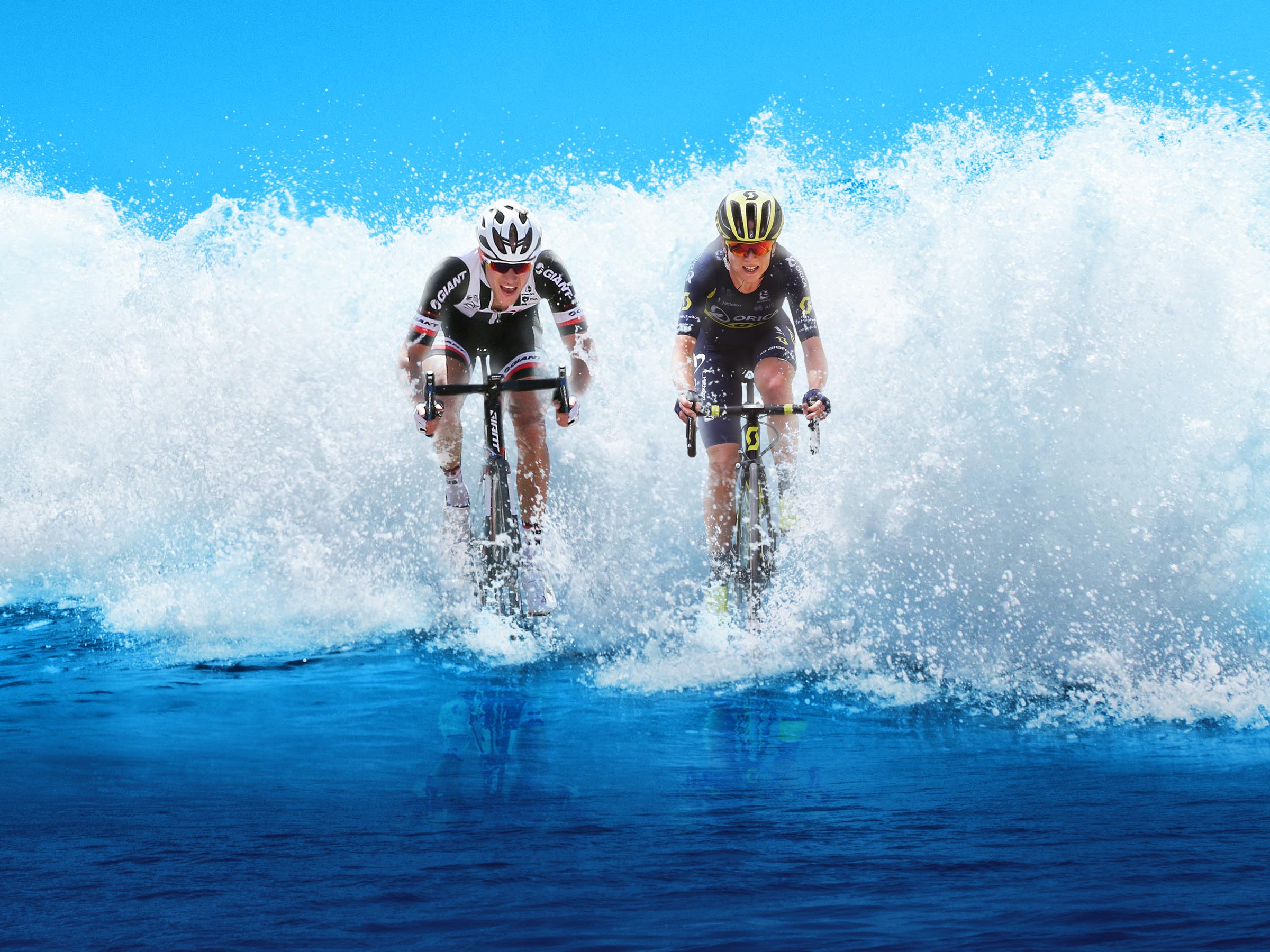 Self-titled Cadel Evans Great Ocean Road Race Brand Identity Hero