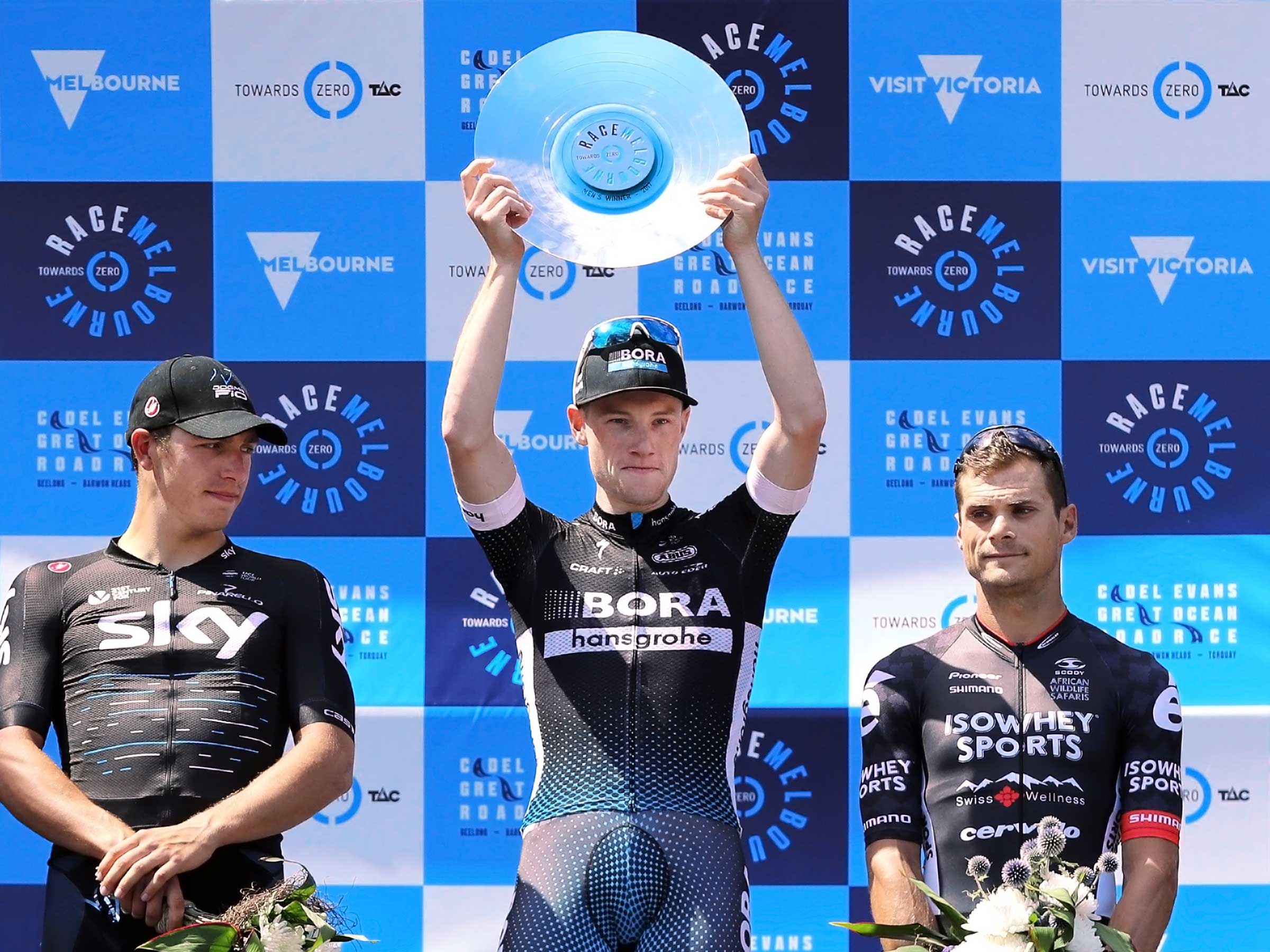 Self-titled Cadel Evans Great Ocean Road Race Brand Identity Race Melbourne Mens Podium