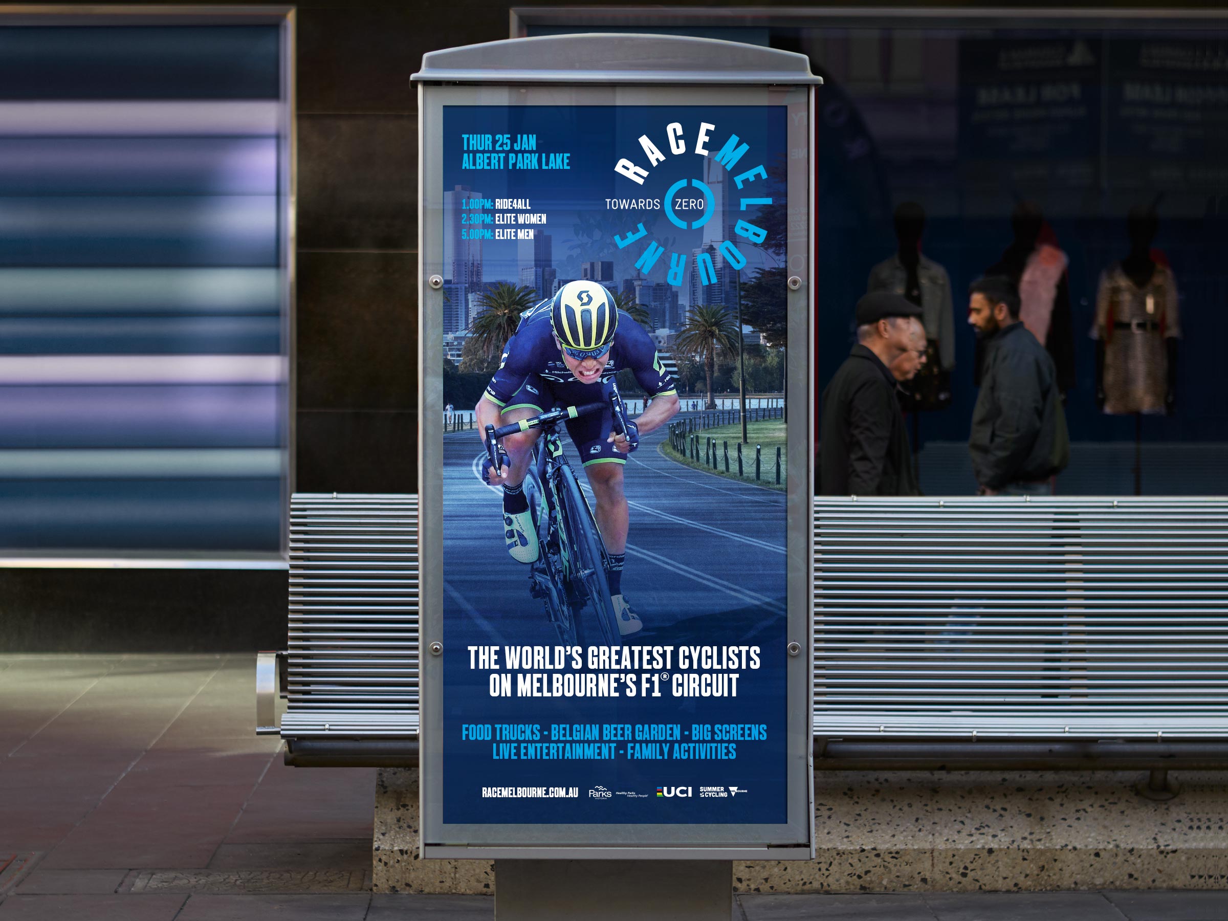 Self-titled Cadel Evans Great Ocean Road Race Brand Identity Race Melbourne Metrolite