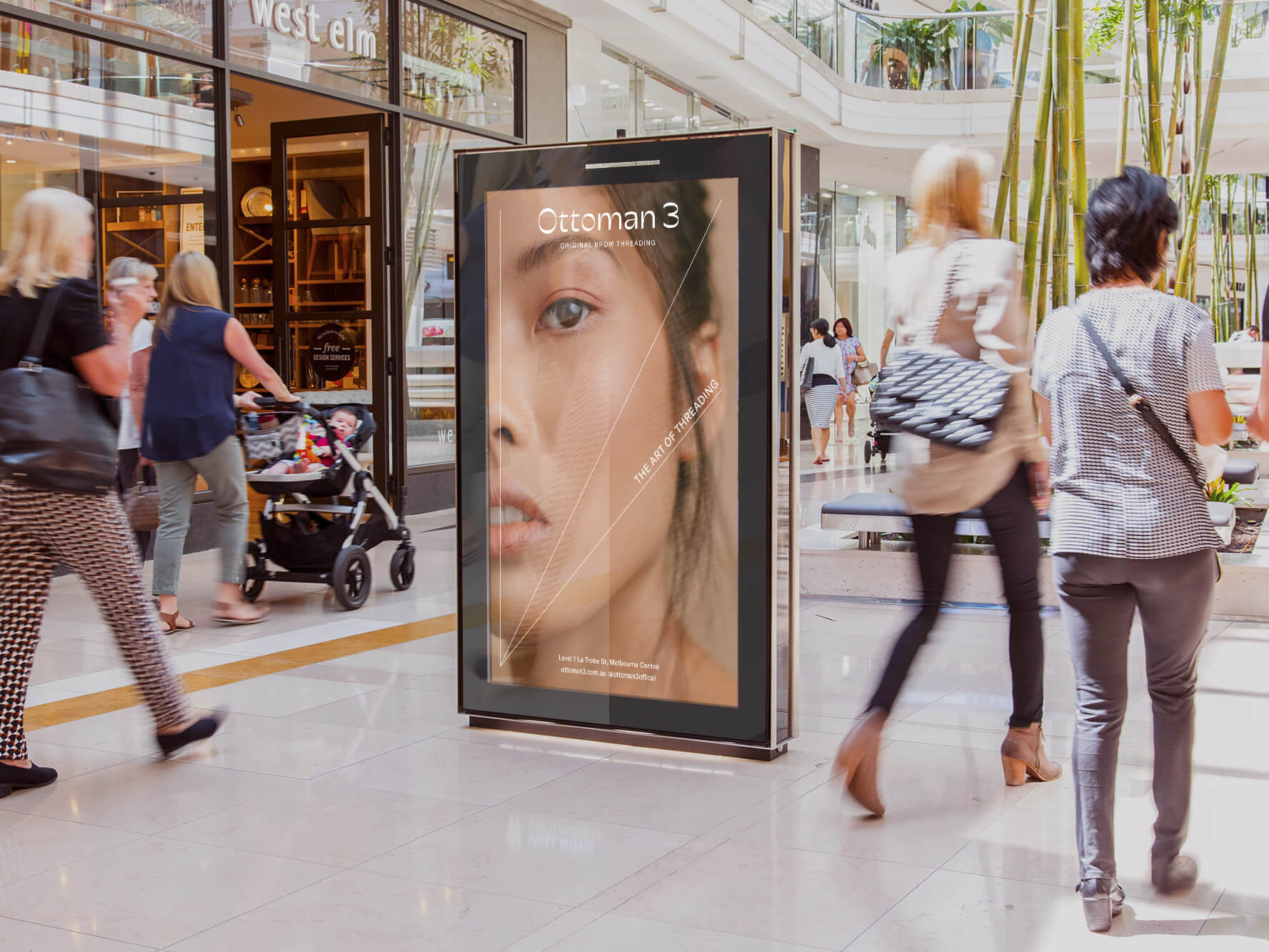 Self-titled Case Study Ottoman 3 Advertising Chadstone