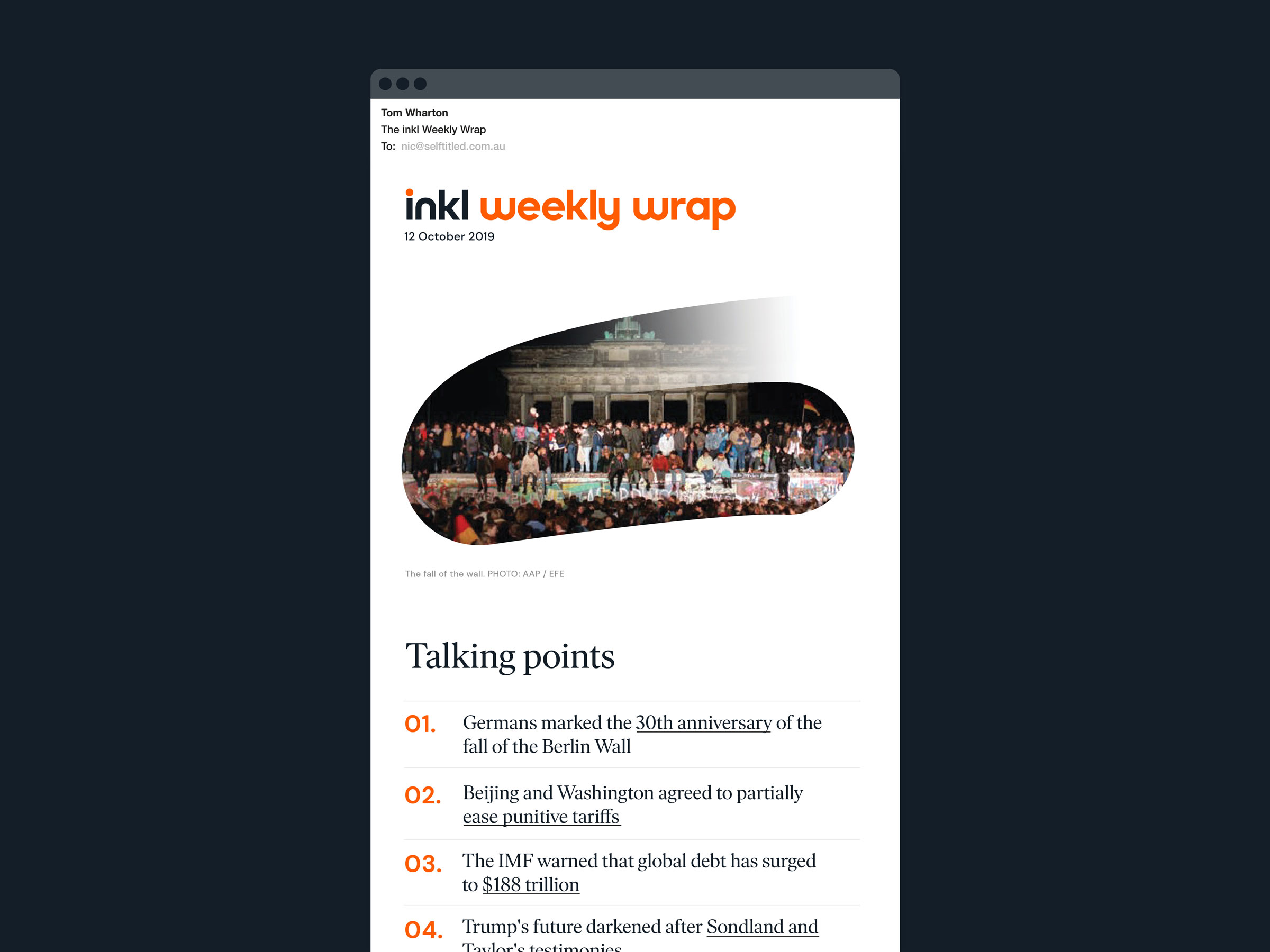Self-titled Casestudy Inkl Edm Weeklywrap
