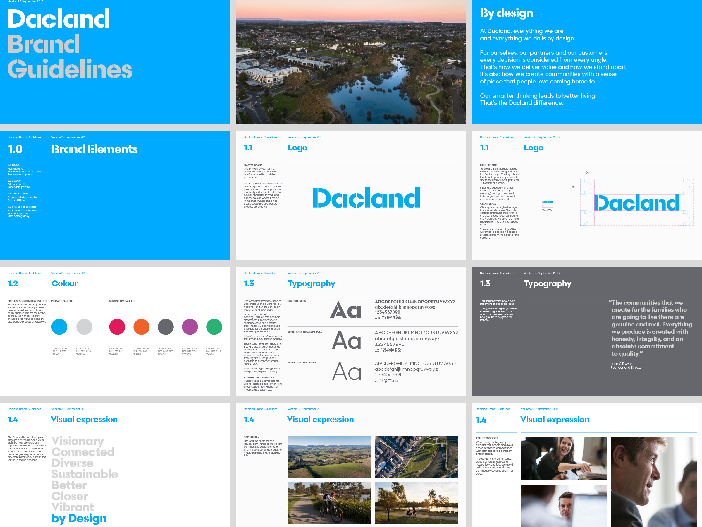 Self-titled Dacland Brand Identity Guidelines 02