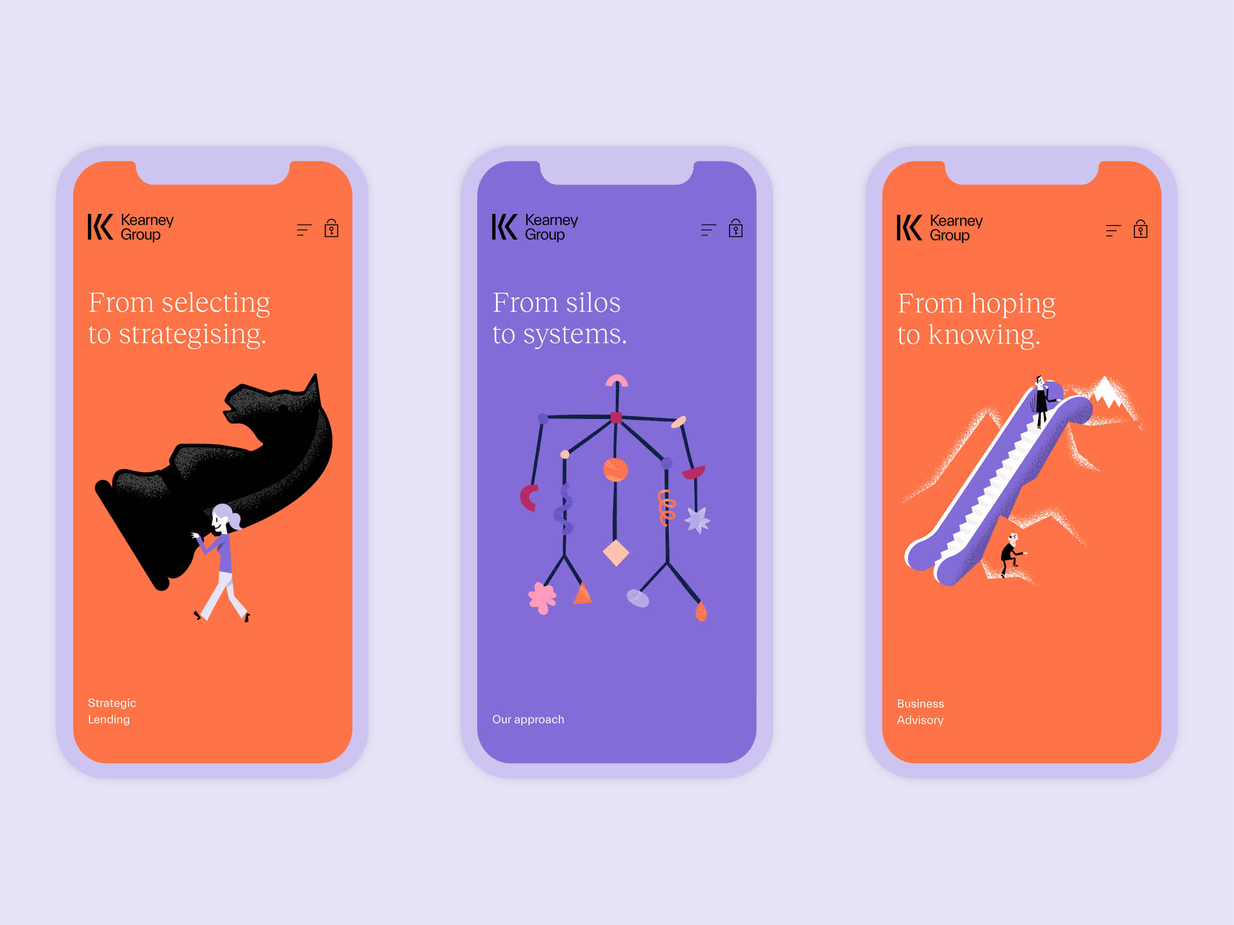 Self-titled Fortem Brand Identity Website Mobile 1