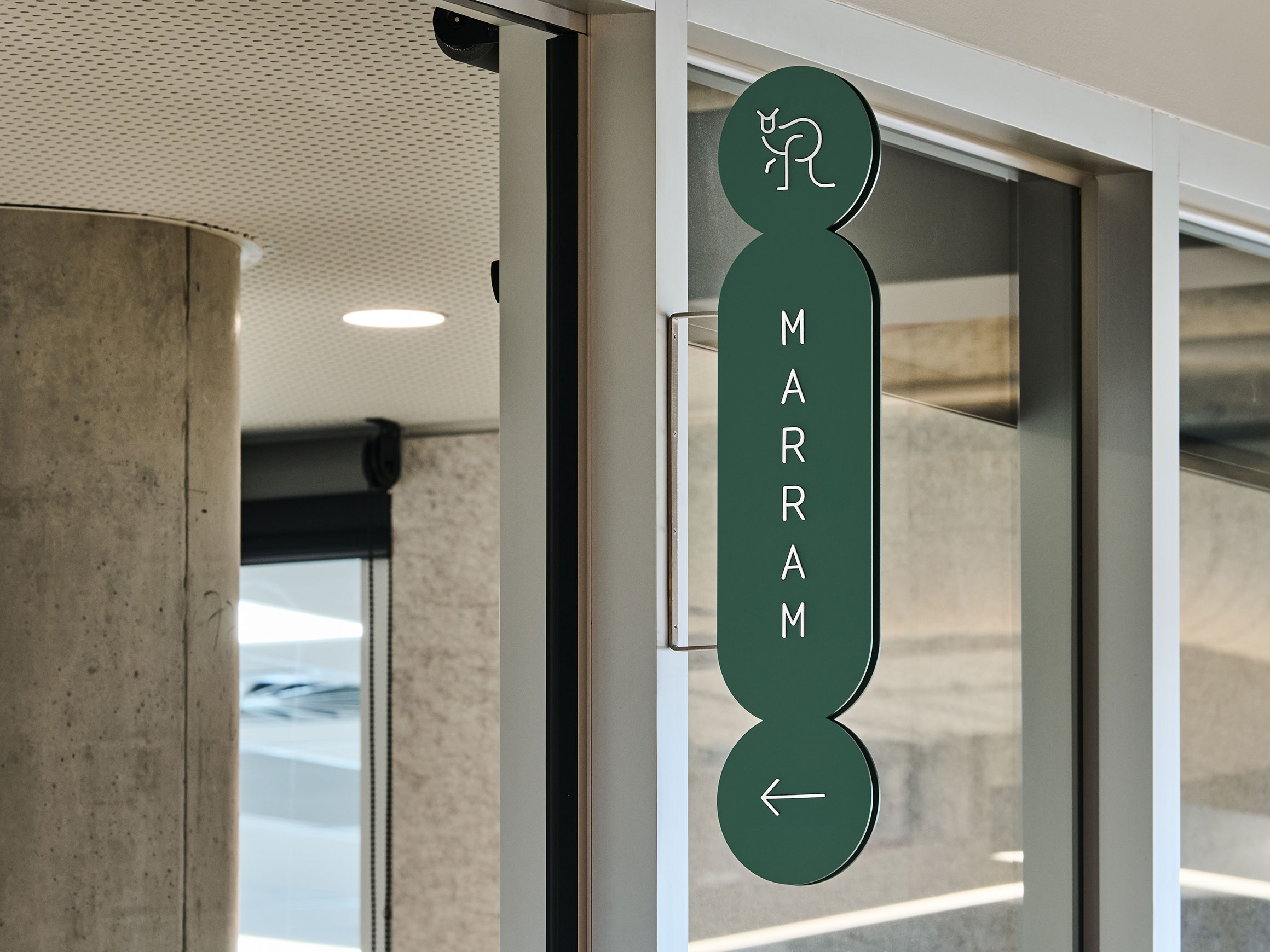 Self Titled Icon Signage And Wayfinding Blade Sign 8