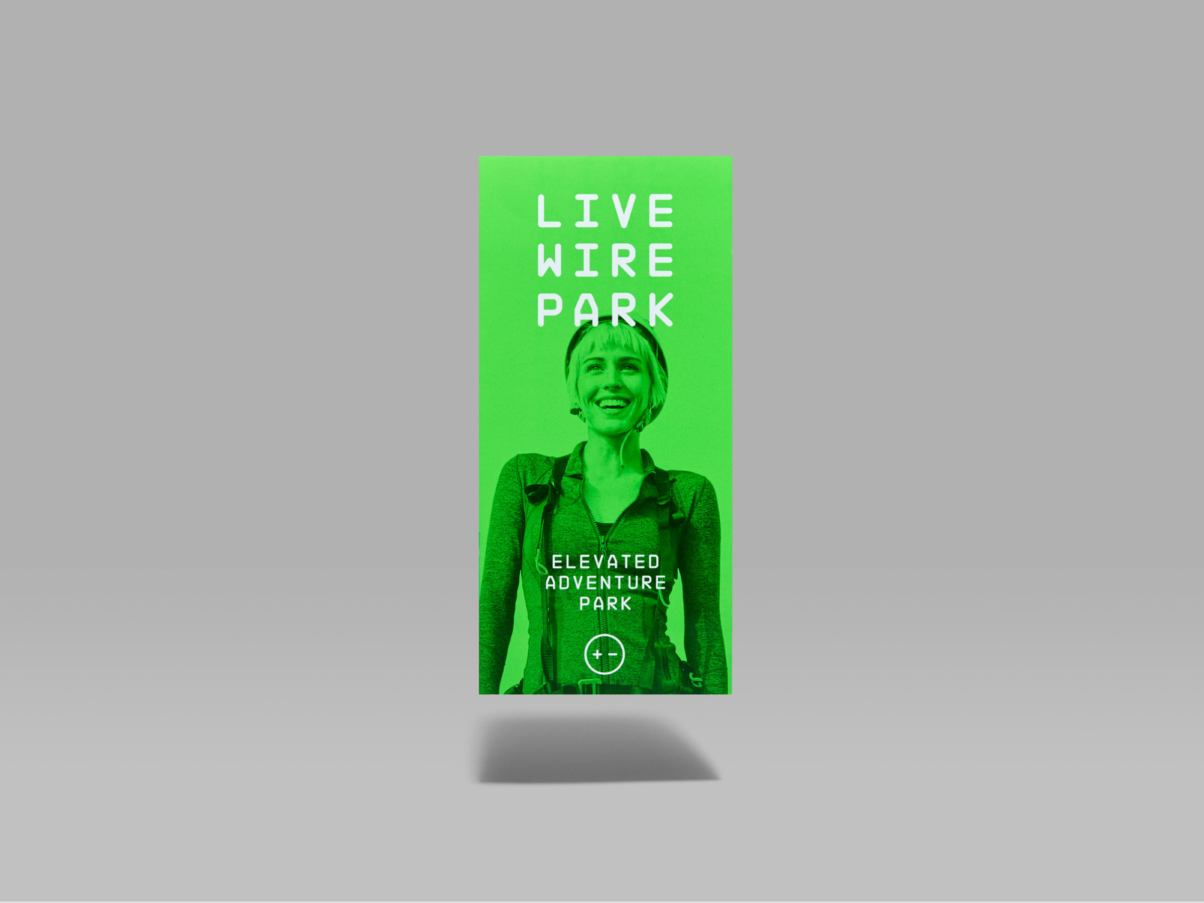 Self-titled Live Wire Park Brand Identity Brochure 1