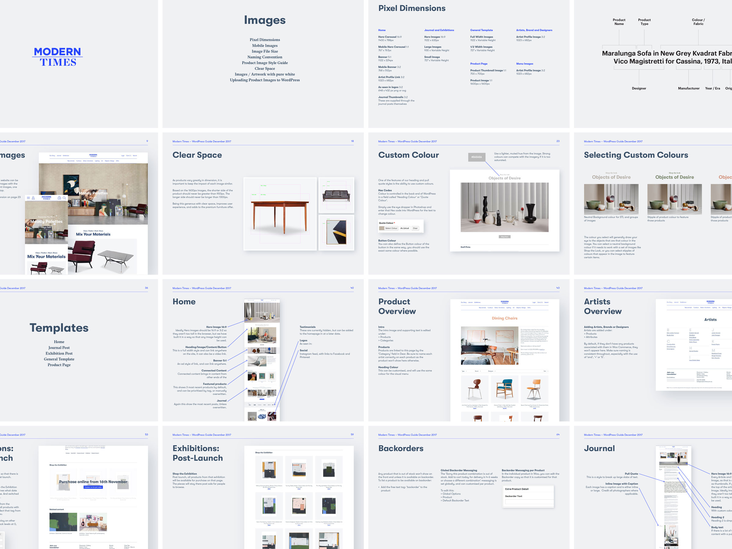 Self-titled Modern Times Brand Identity Brand Guidelines A