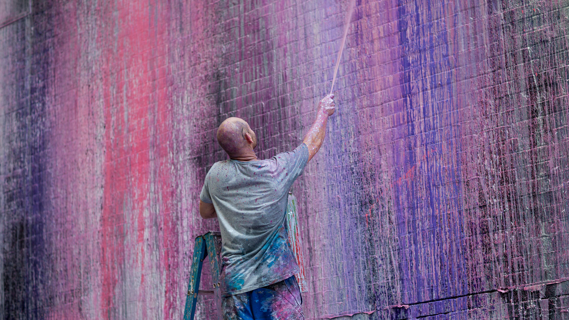 Self-titled Notel Melbourne Brand Identity Ash Keating Mural 7