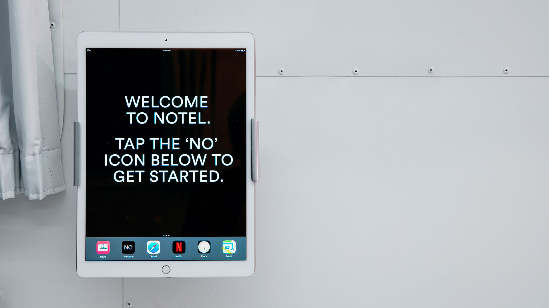 Self-titled Notel Melbourne Brand Identity Ipad