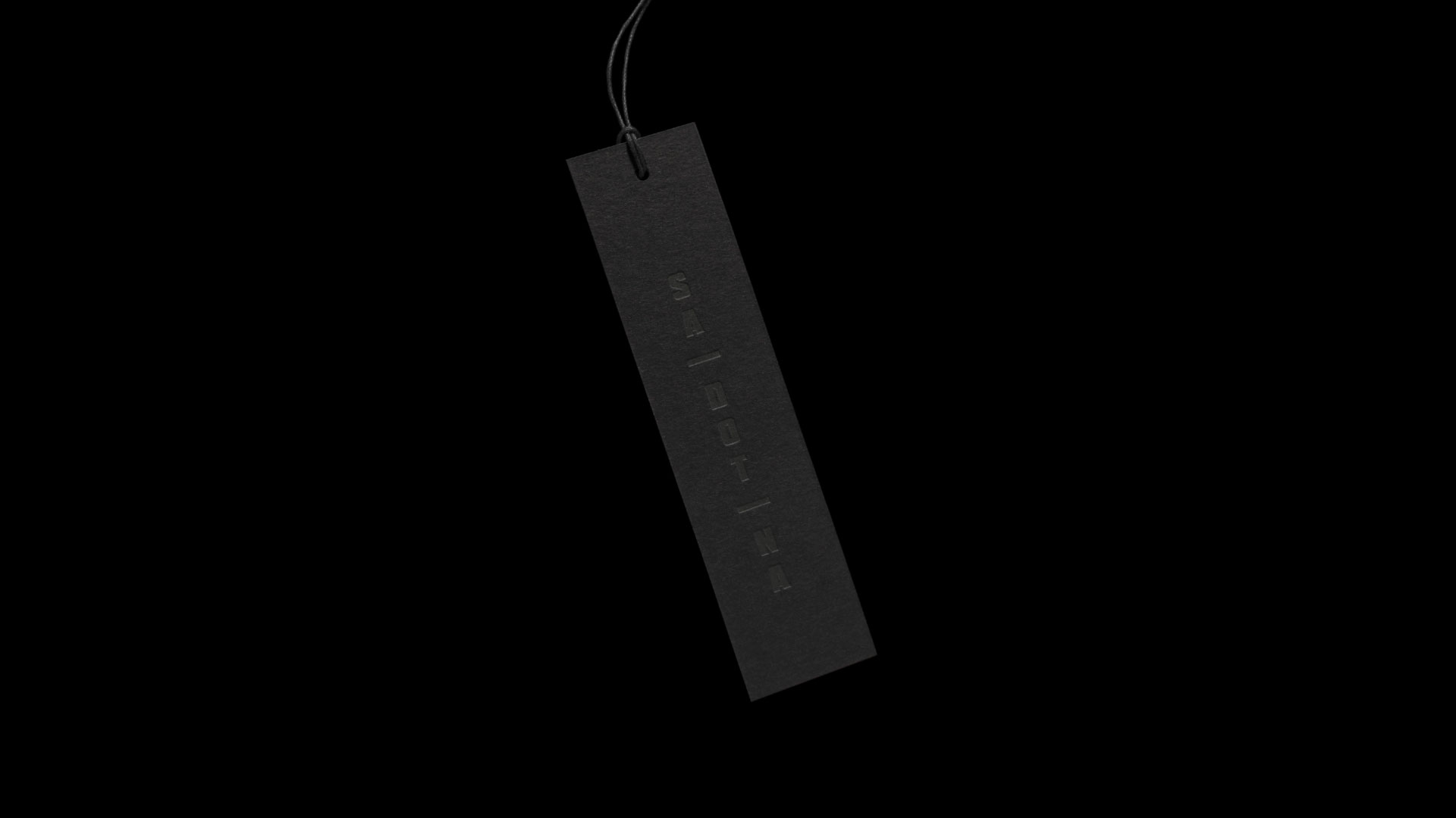 Self-titled Sa Dot Na Brand Identity Swingtag