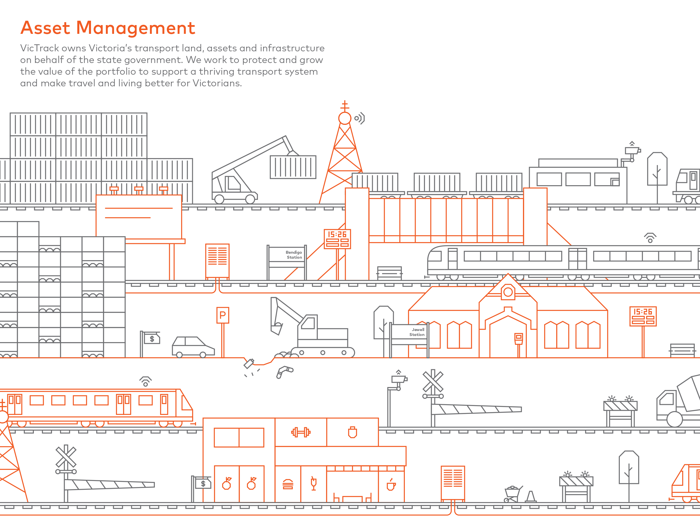 Self-titled Victrack Branding Illustration 4