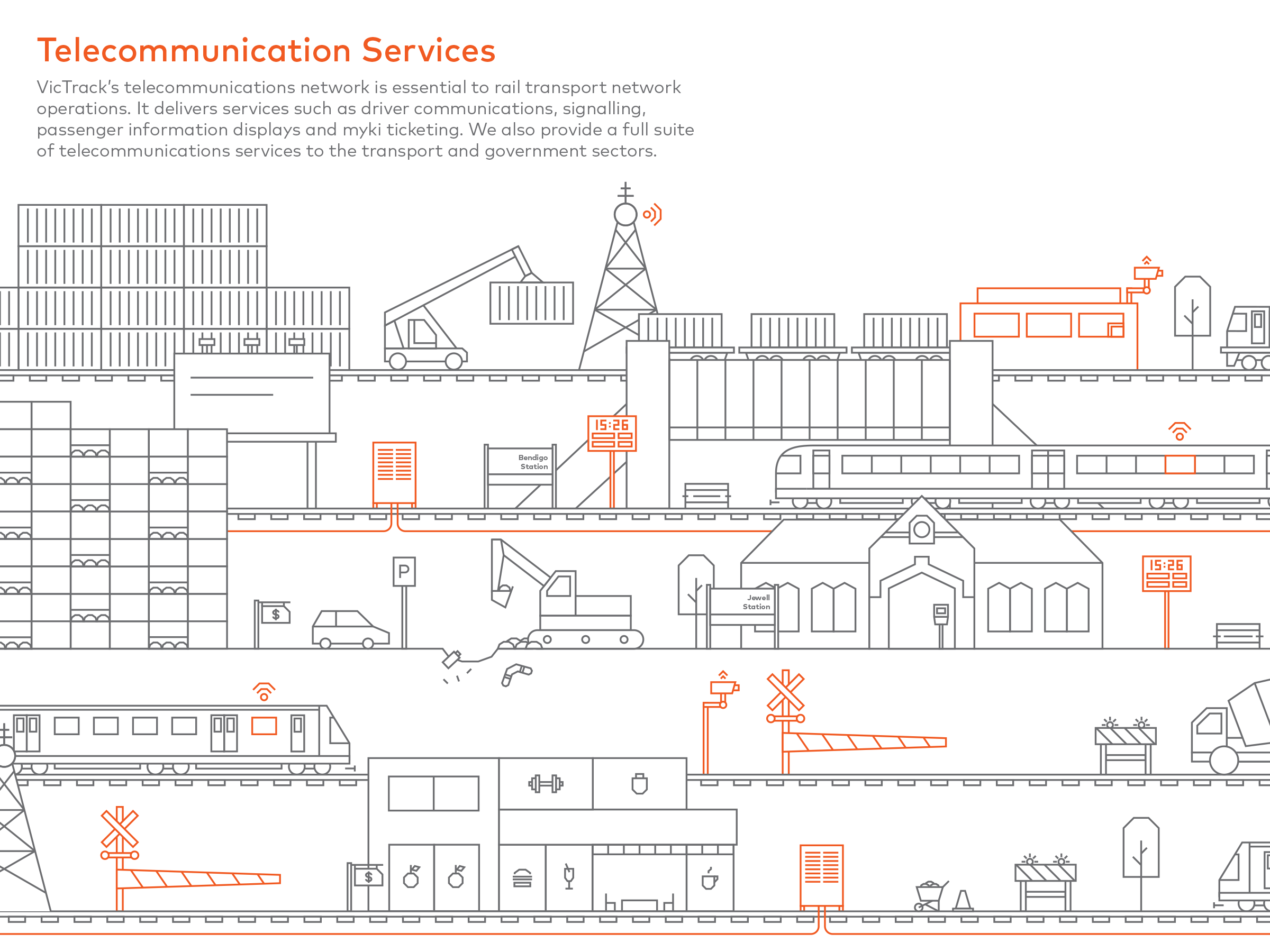 Self-titled Victrack Branding Illustration 5