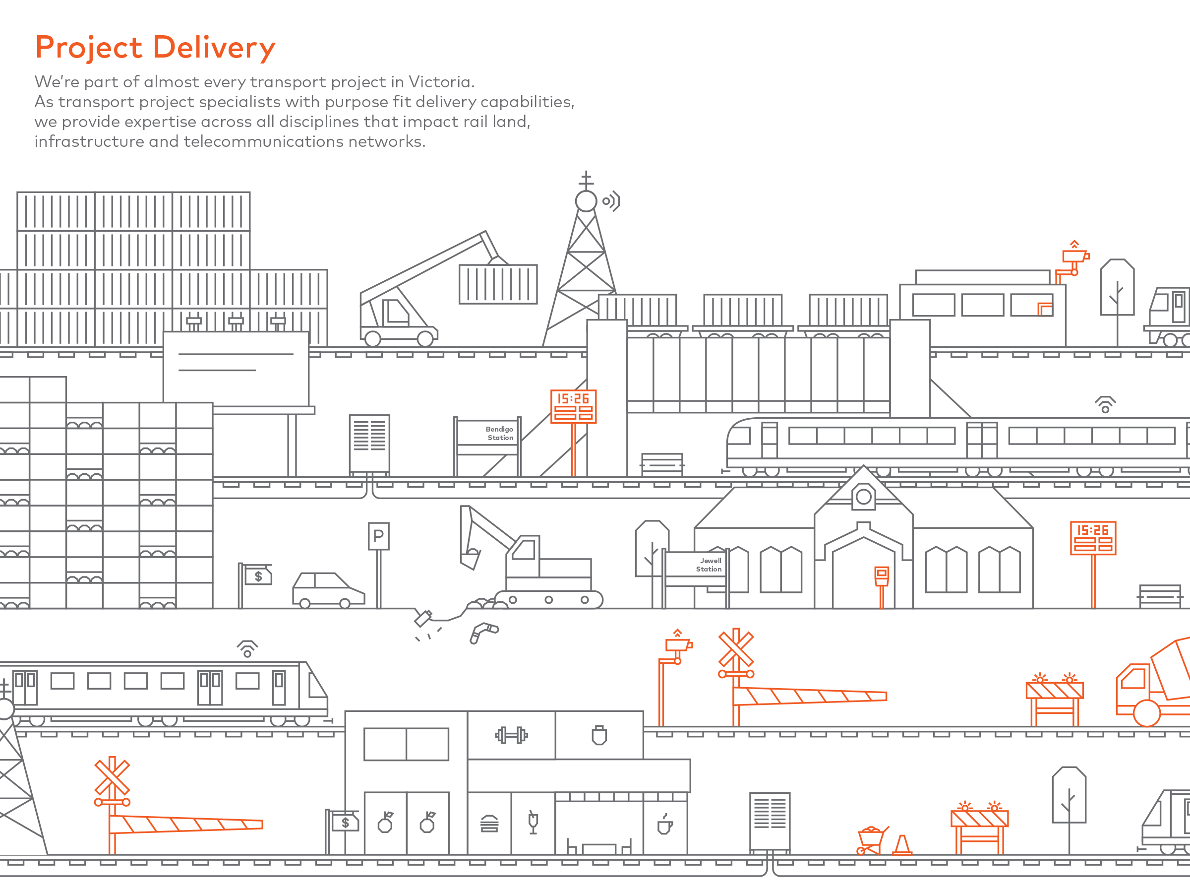 Self-titled Victrack Branding Illustration 6