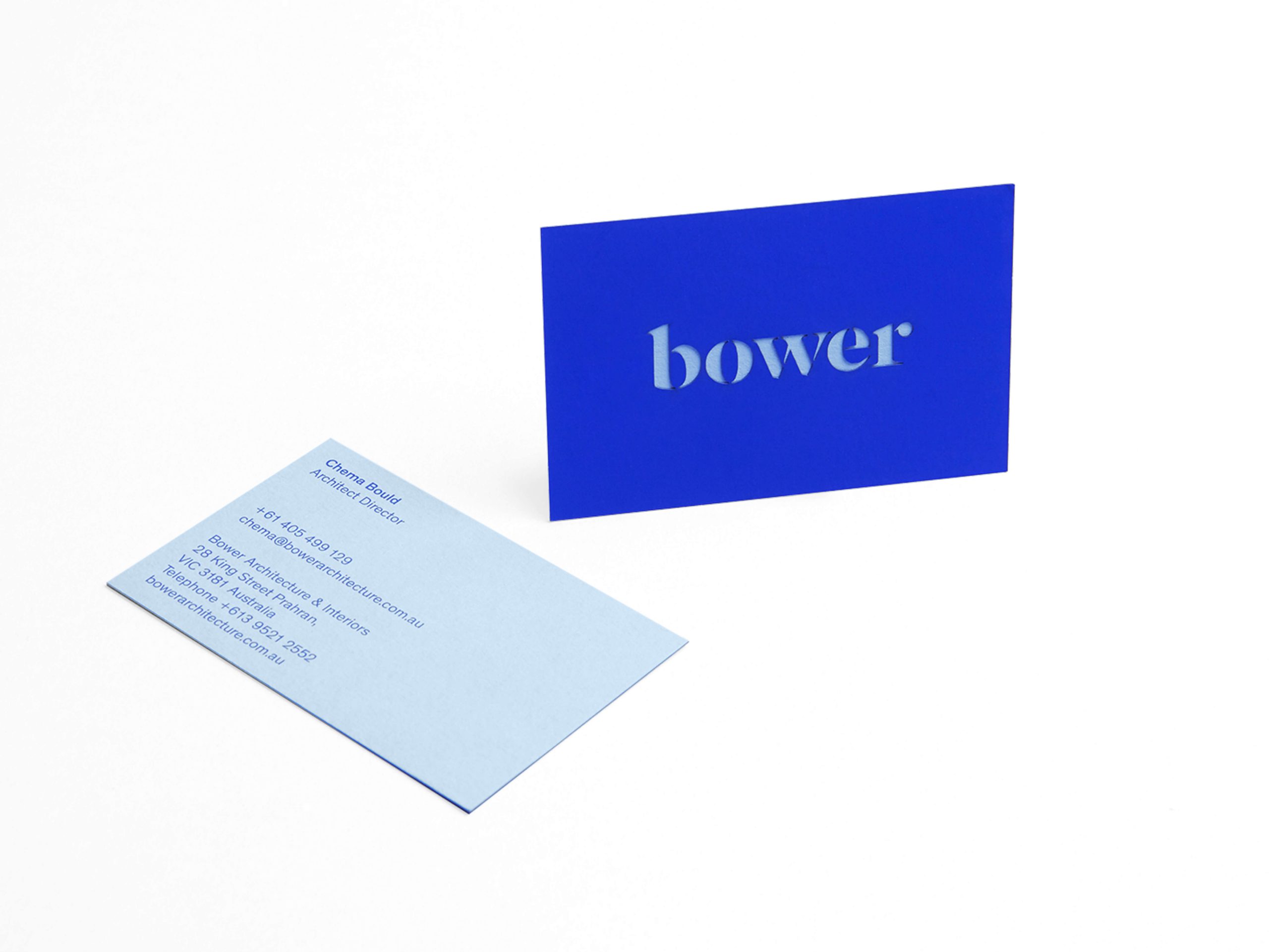 Self Titled Website Casestudy Bower Business Card Dl 4x3 Scaled