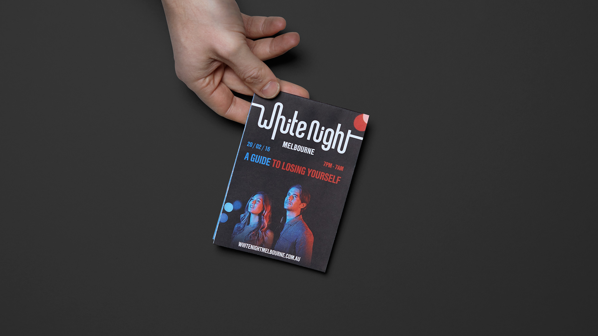 Self-titled White Night Melbourne 2016 Identity Pocket Guide