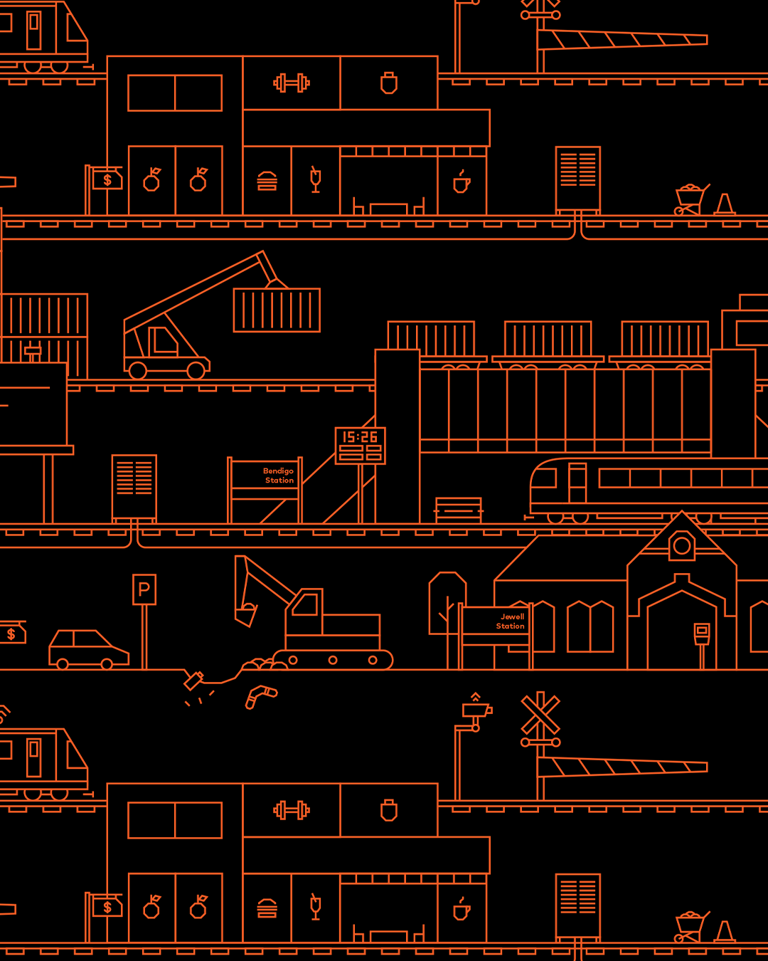 Victrack Branding Illustration Thumbnail