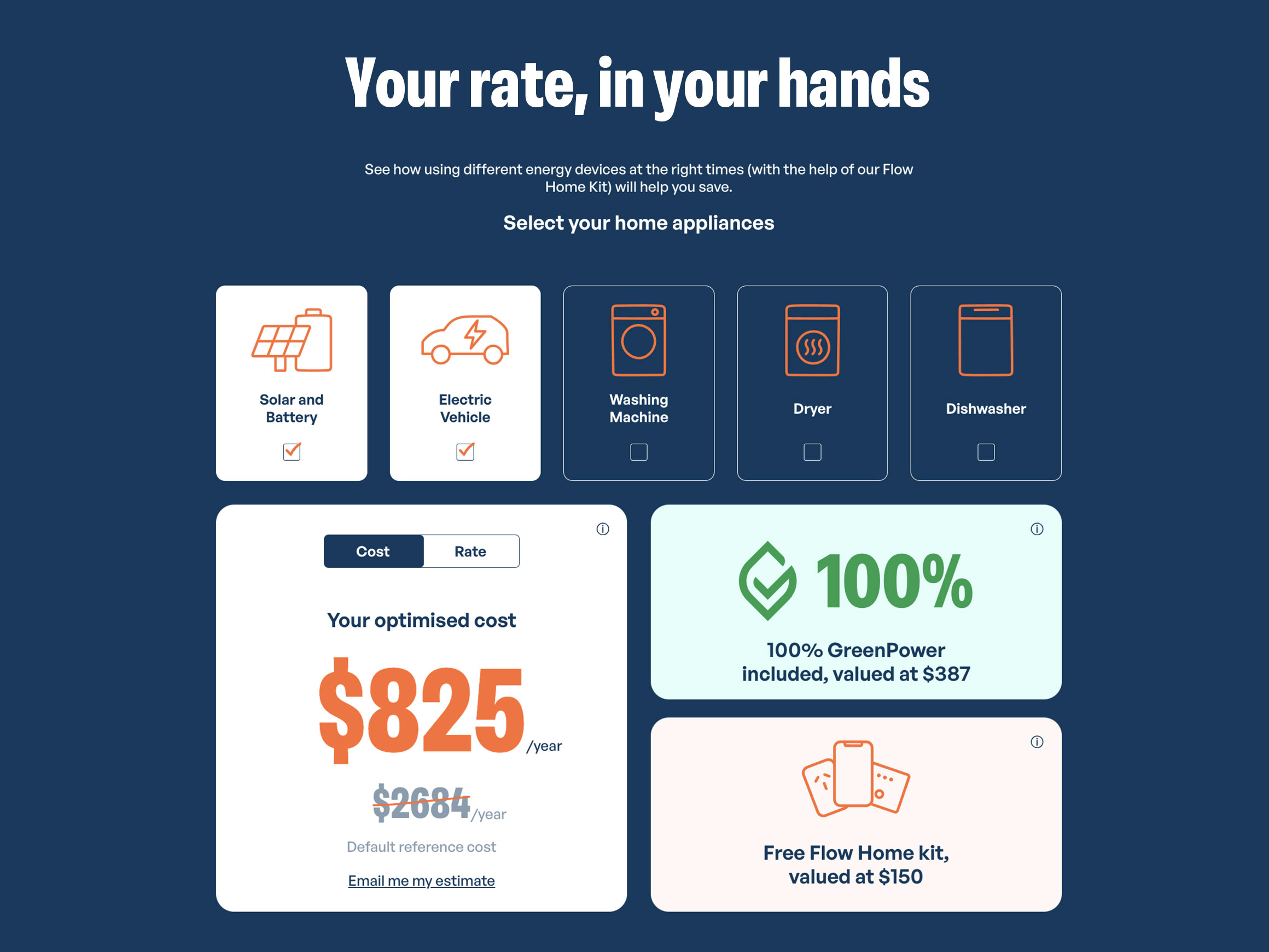 Self-titled Flow Power Quote Tool 3