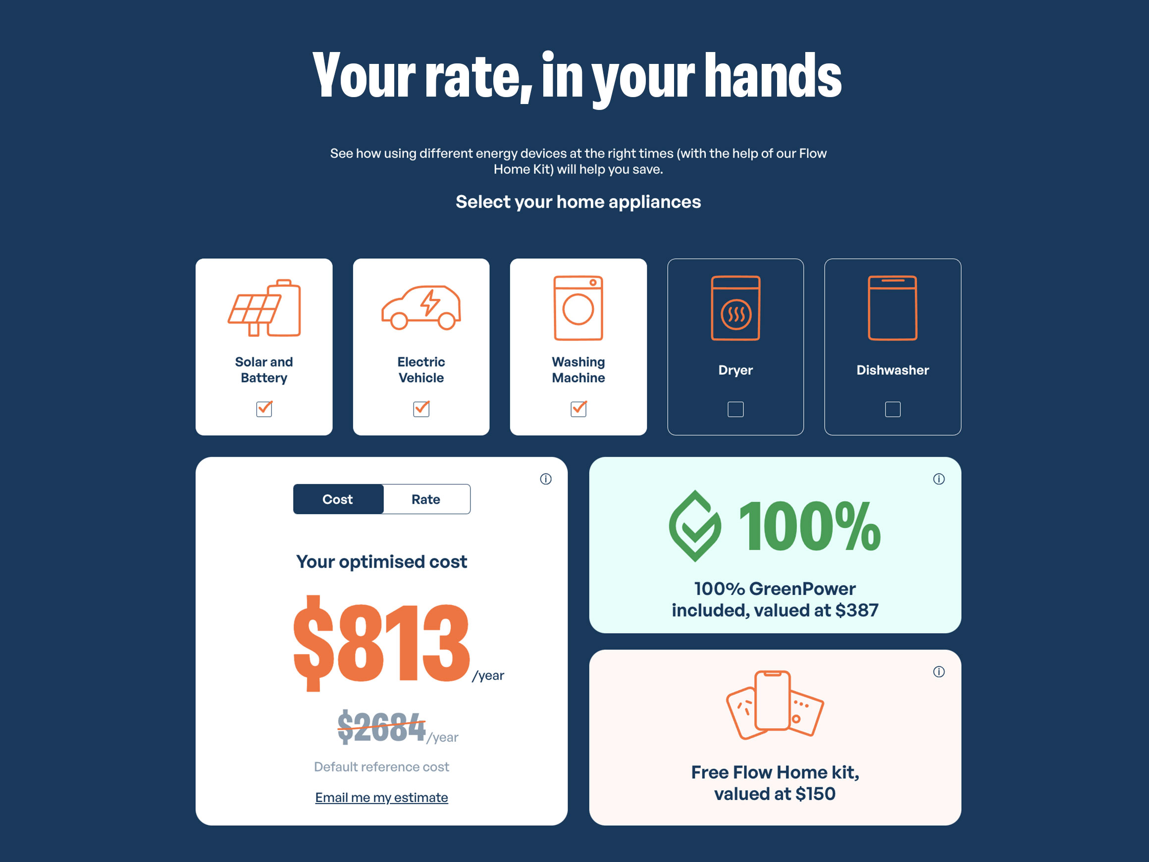 Self-titled Flow Power Quote Tool 4