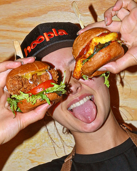 Self Titled Hoopla Burger Eyes