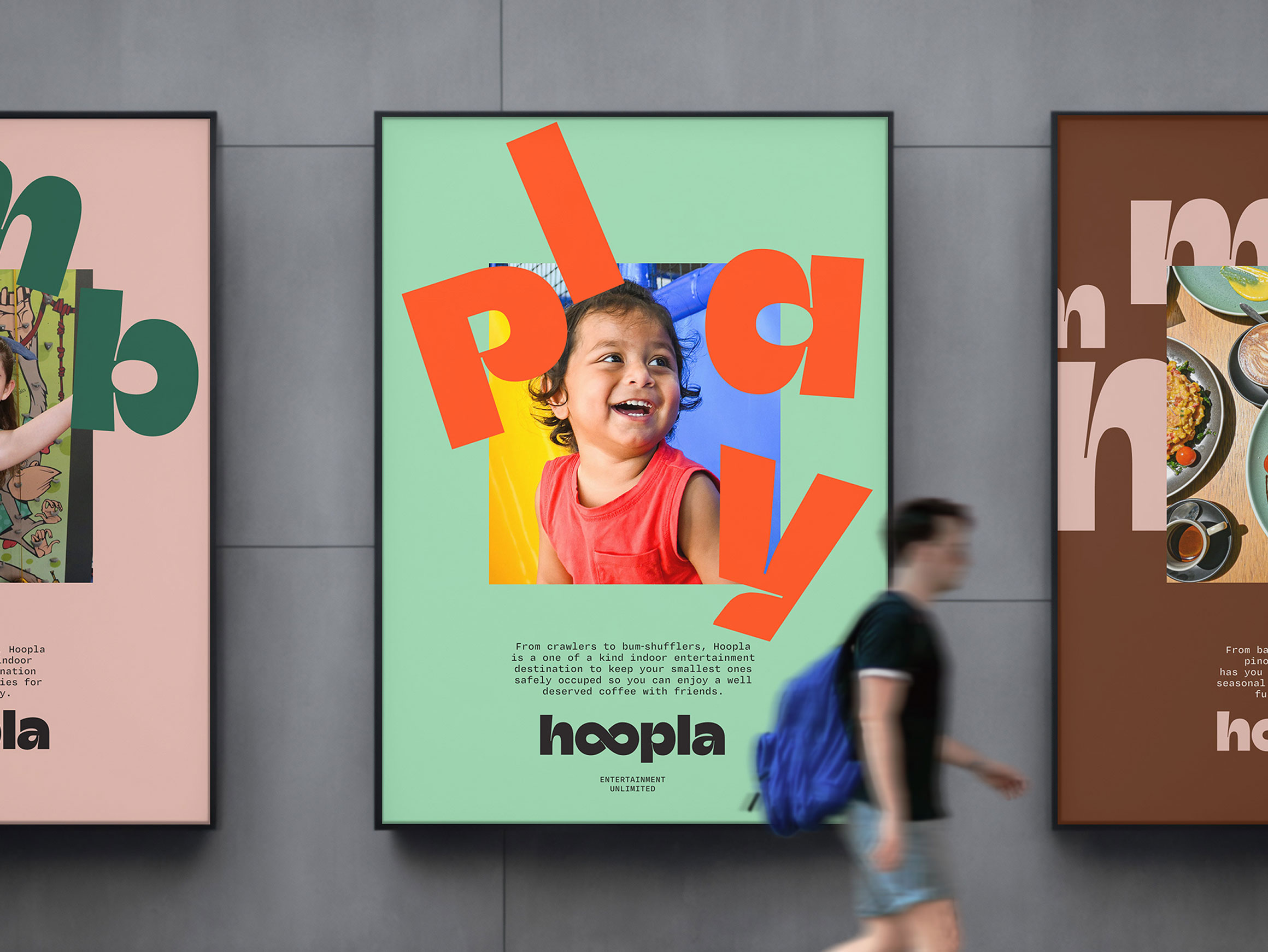 Self-titled Hoopla Posters
