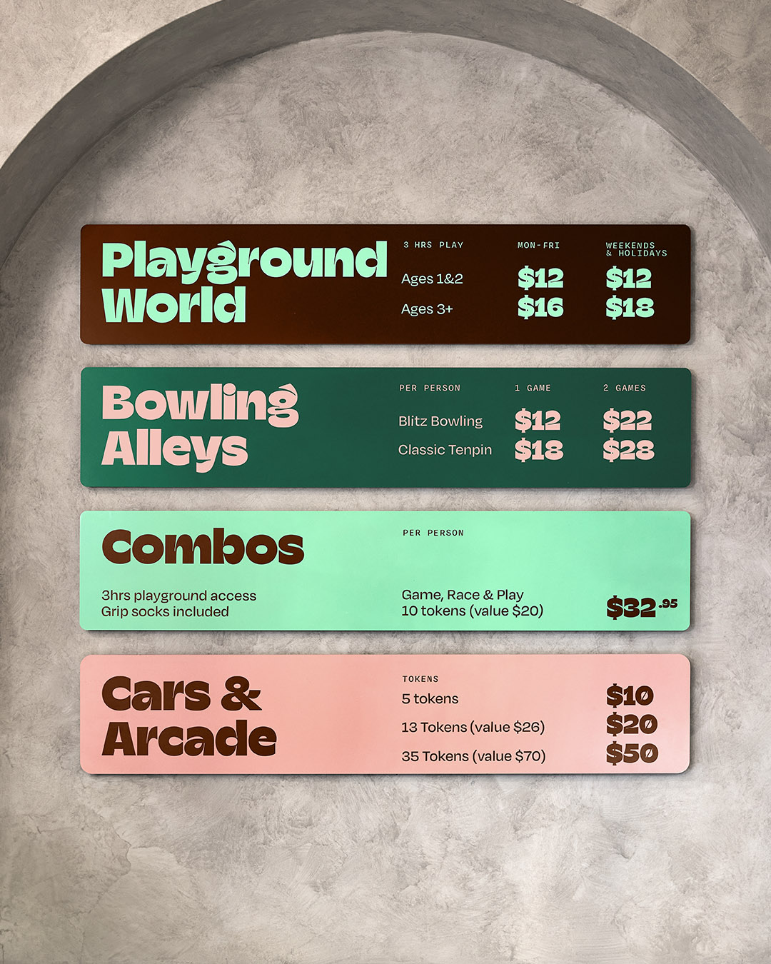 Self Titled Hoopla Signage Pricing