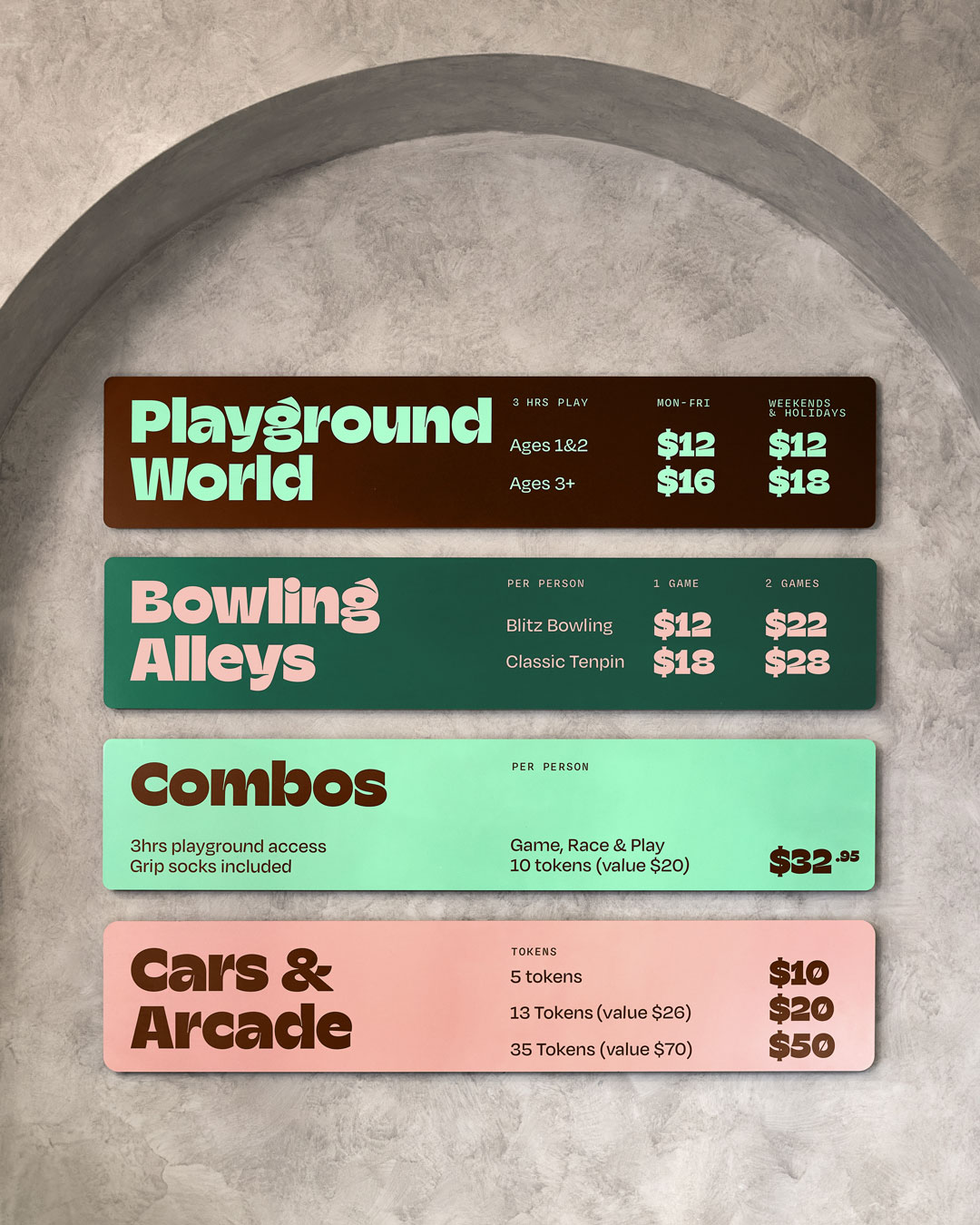 Self-titled Hoopla Signage Pricing