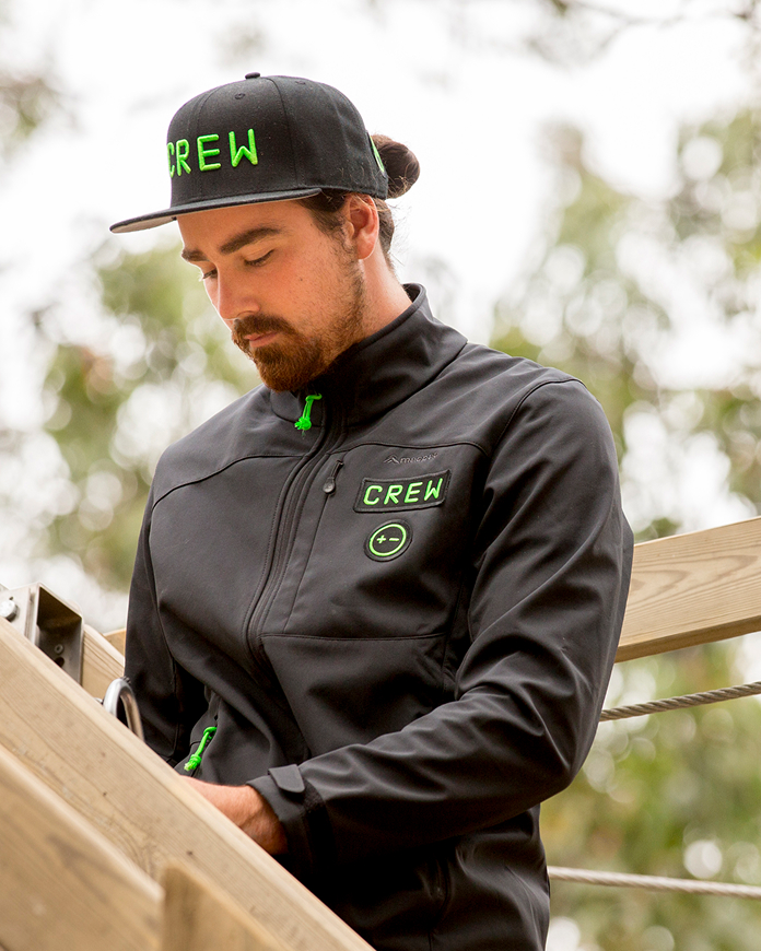 Self-titled Live Wire Park Brand Identity Uniform 1b