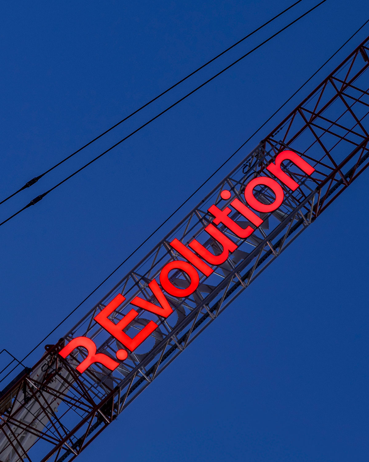 R Evolution Crane Signage Thumbnail