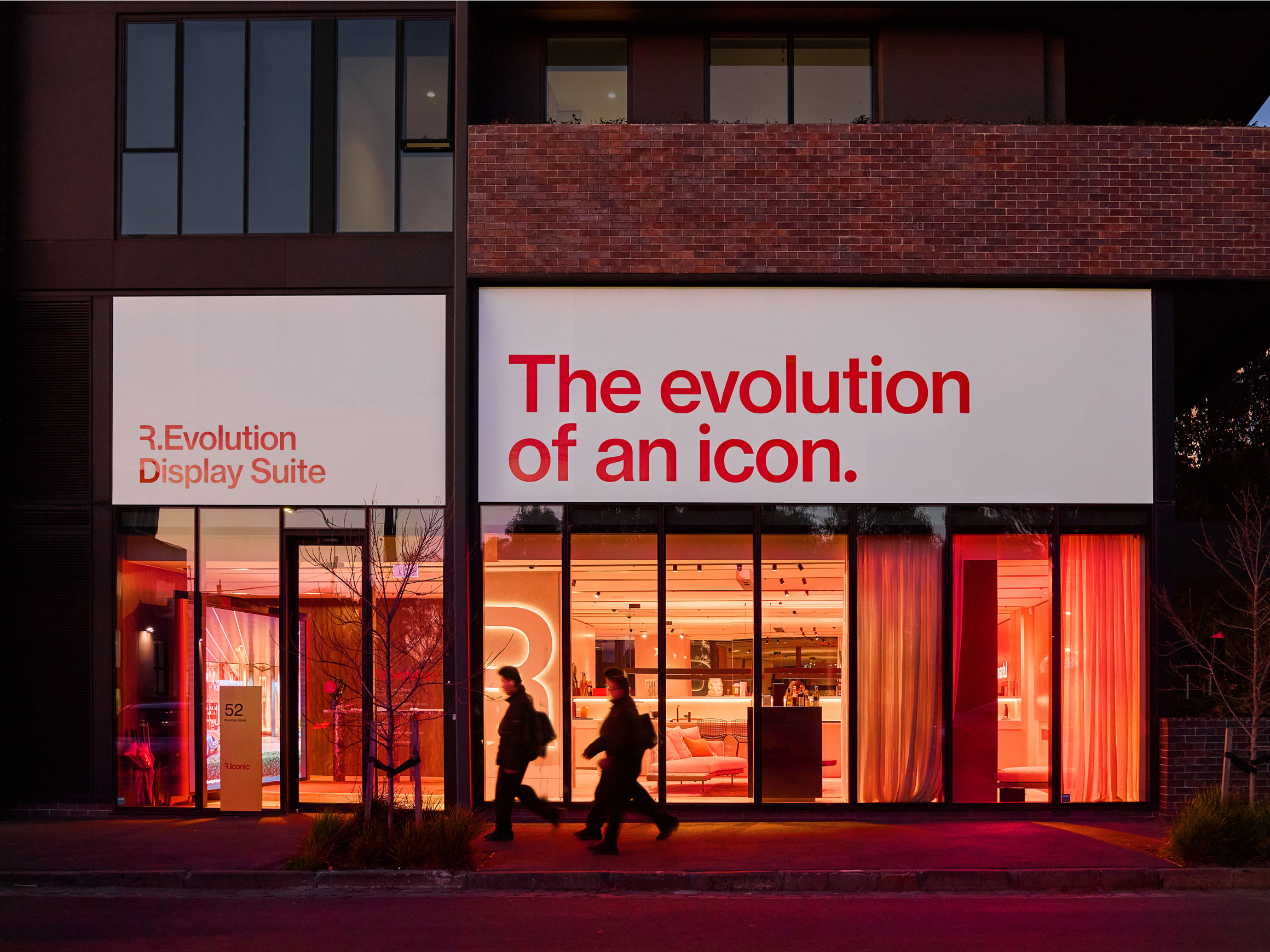 Self-titled R Evolution Display Suite Entrance