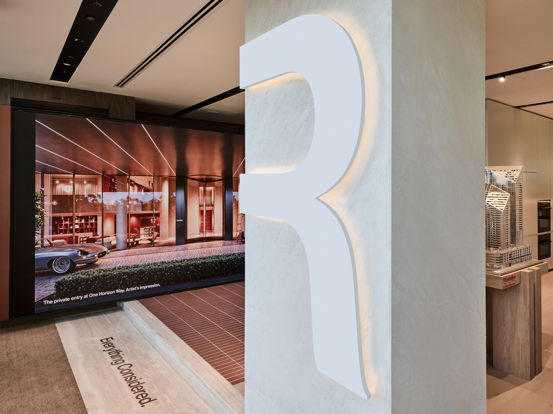 Self-titled R Evolution Display Suite R Decal