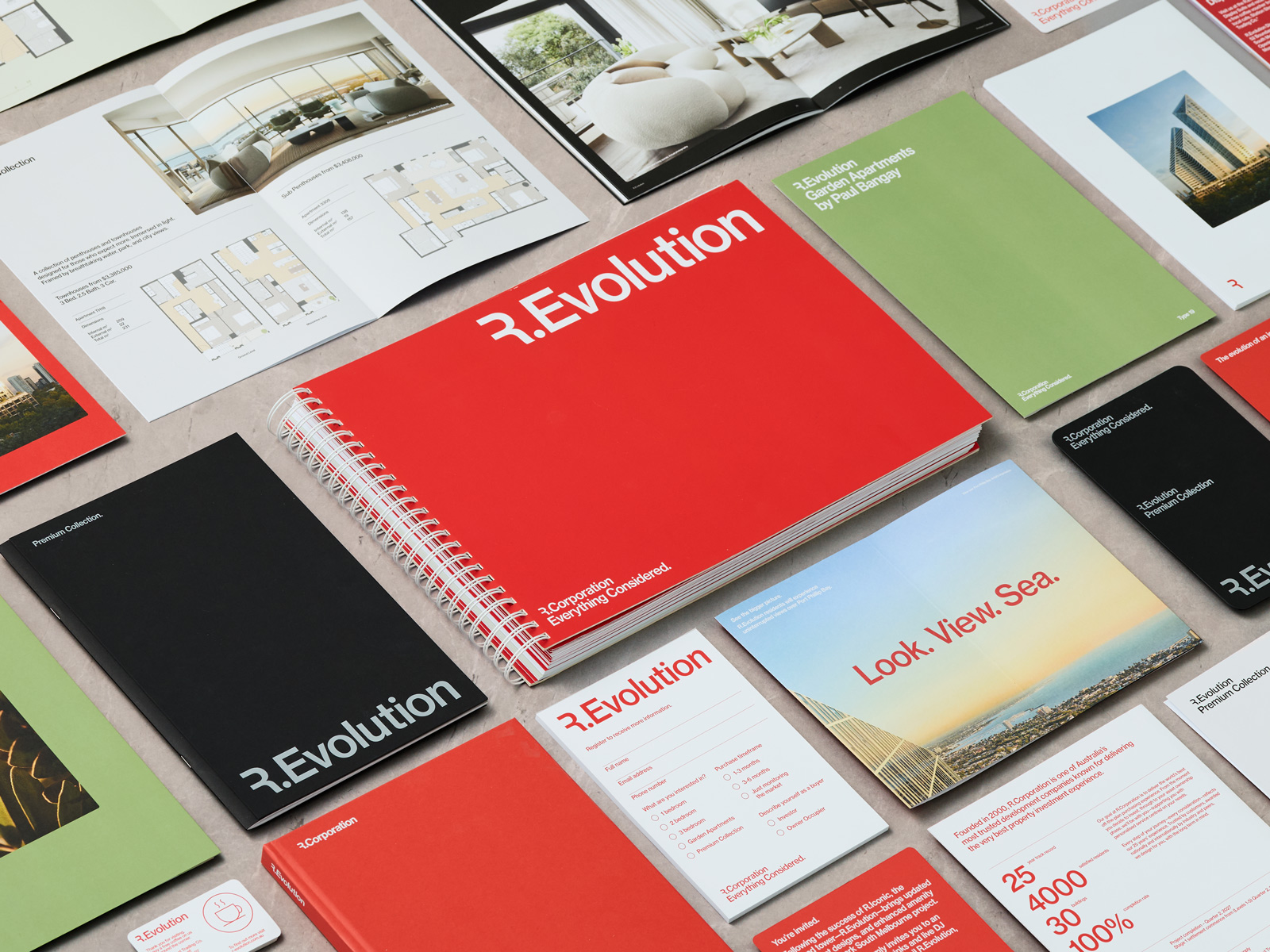 Self Titled R Evolution Printed Collateral