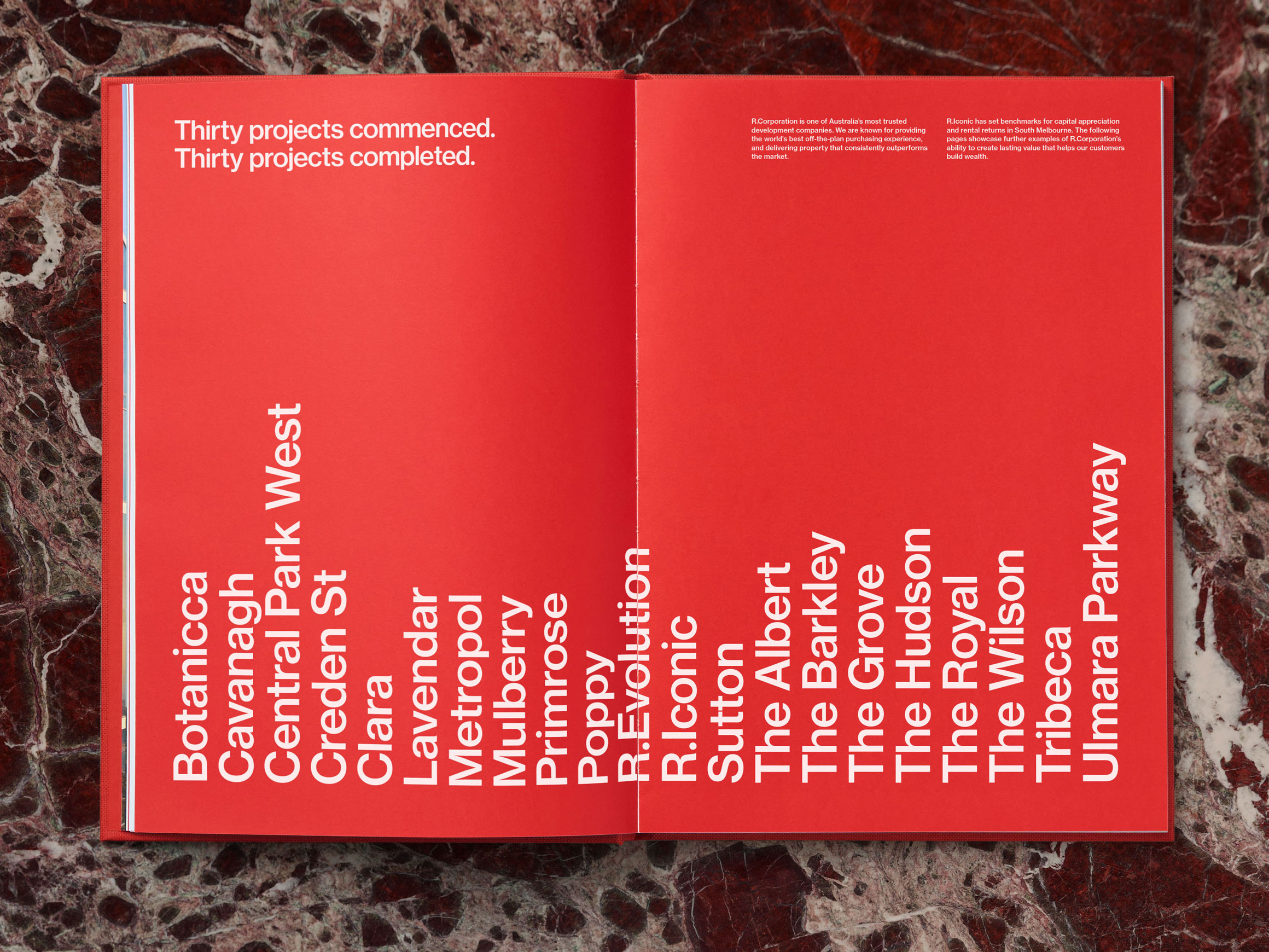 Self Titled R Corporation R25 Spread 4