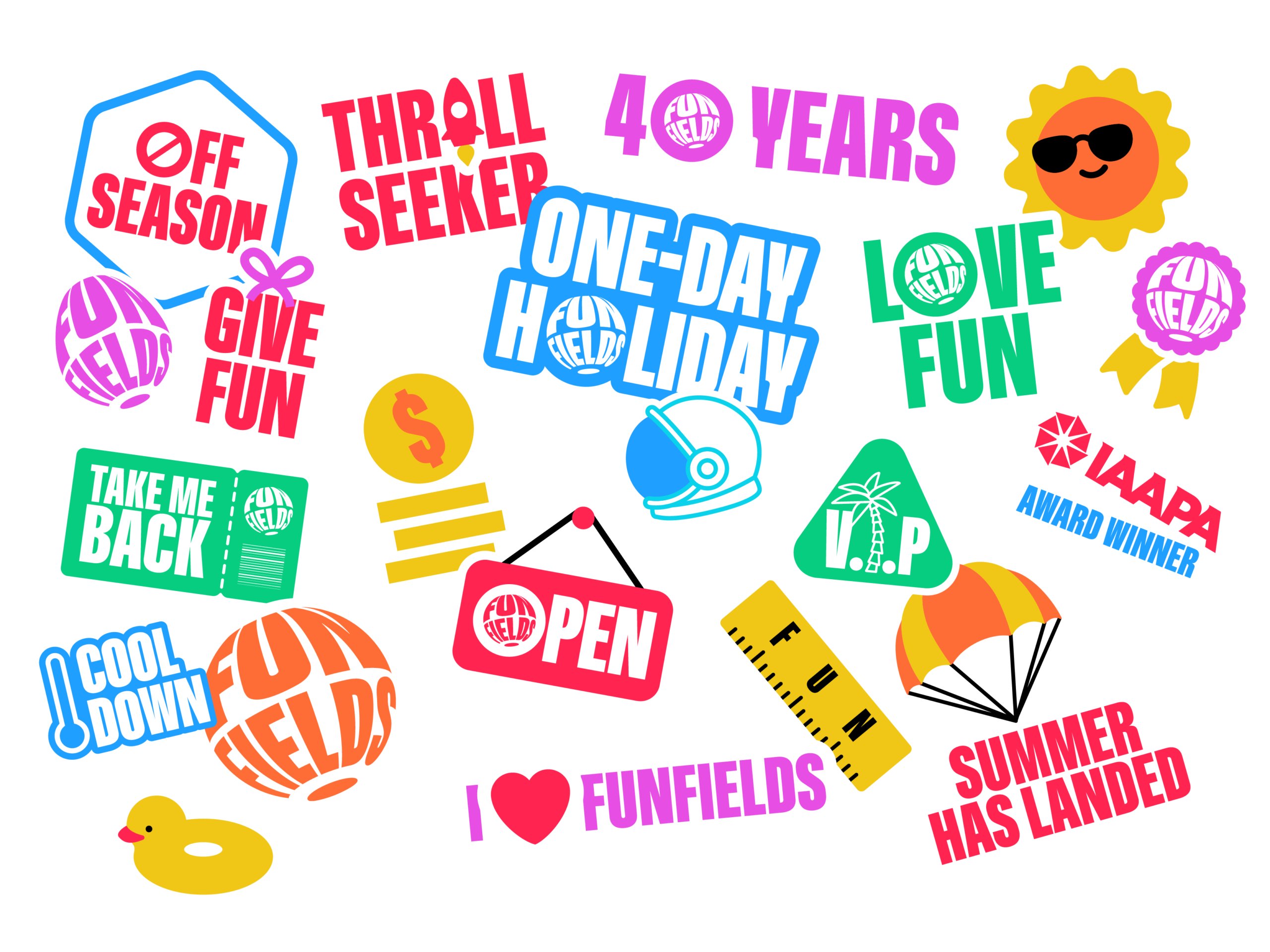 Funfields Case Study Stickers 2