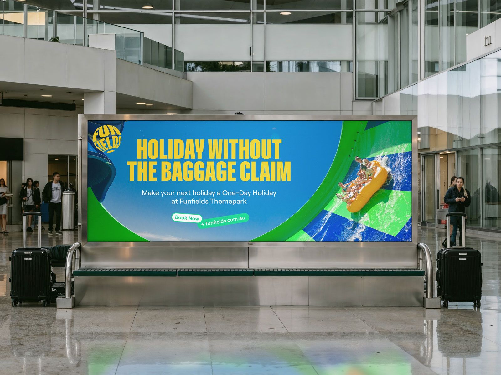 Self Titled Funfields Airport Advertising